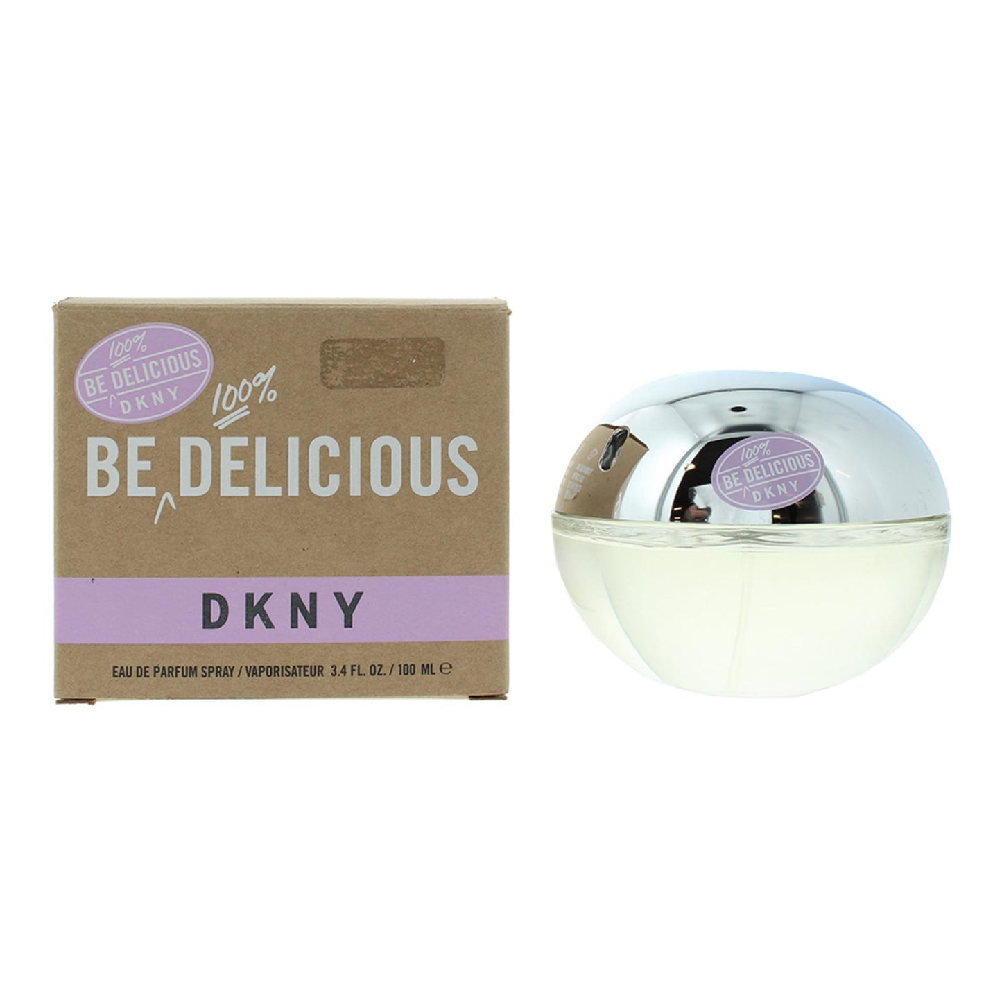 DKNY, Be 100% Delicious, Eau De Parfum, For Women, 100 ml