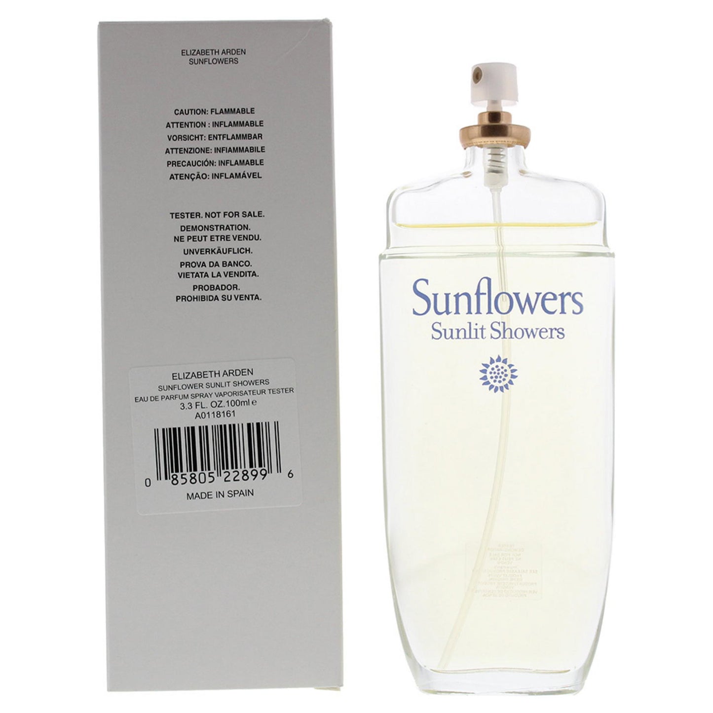 Elizabeth Arden, Sunflowers Sunlit Showers, Eau De Toilette, For Women, 100 ml *Tester