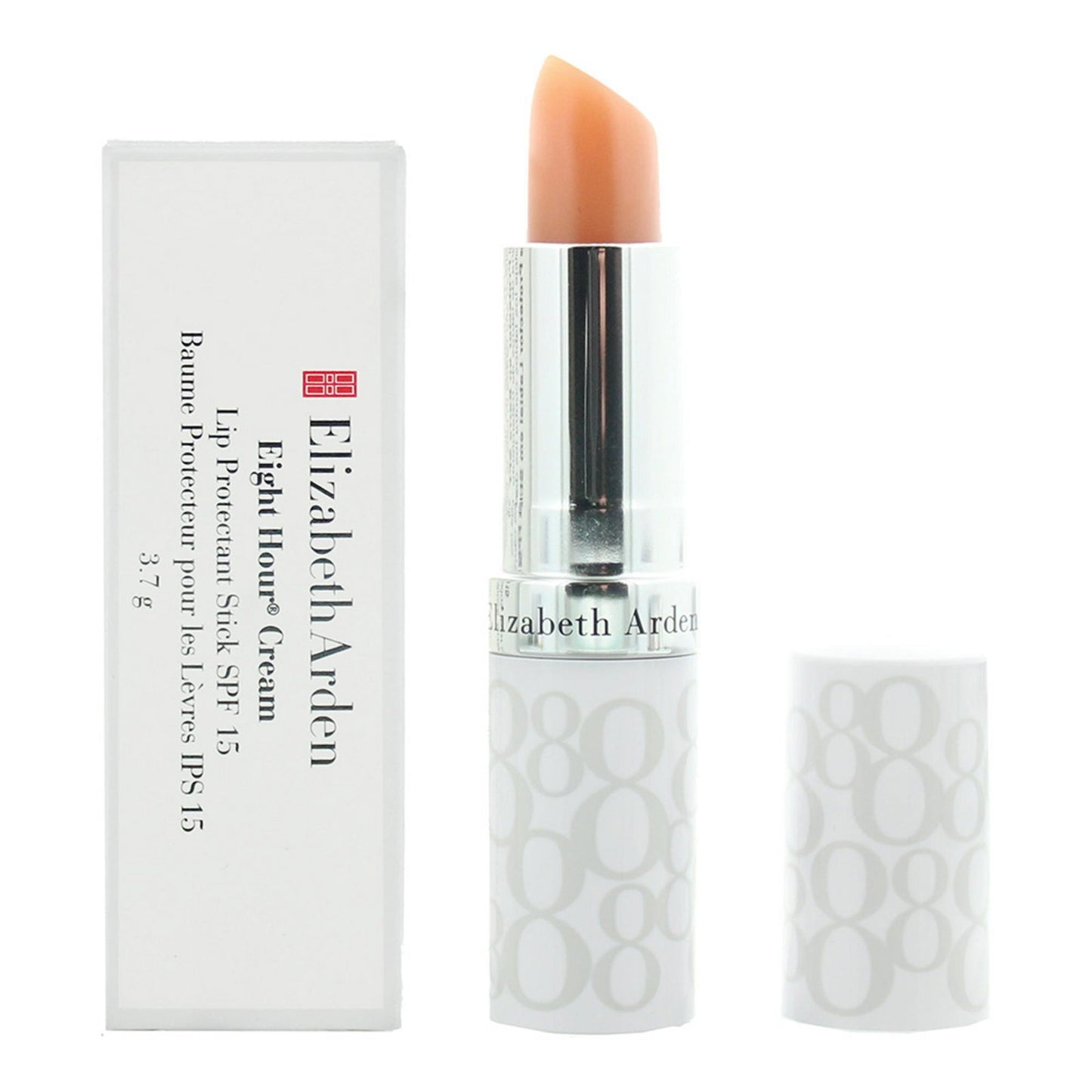 Elizabeth Arden, Eight Hour Cream, Lip Balm, Transparent, SPF 15, 3.7 g