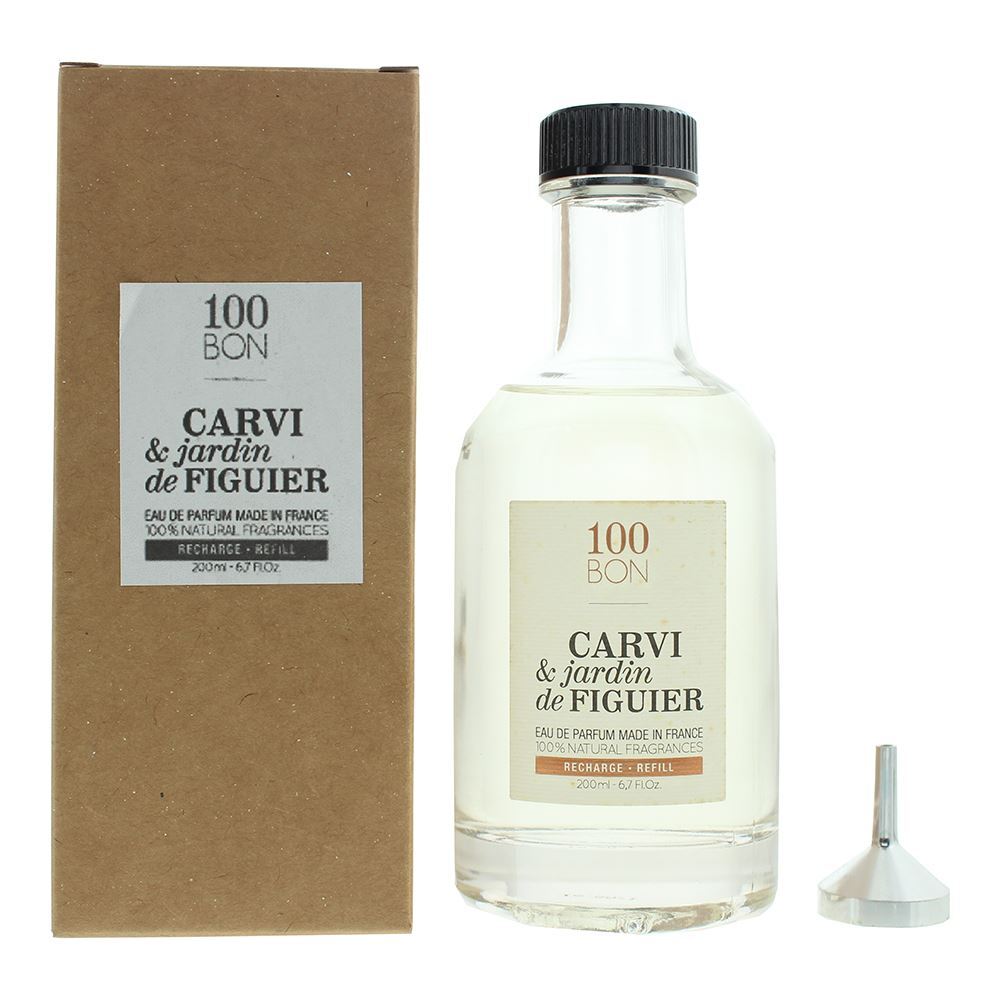 100 Bon, Carvi & Jardin de Figuier, Eau De Parfum, Unisex, Refill, 200 ml *Tester