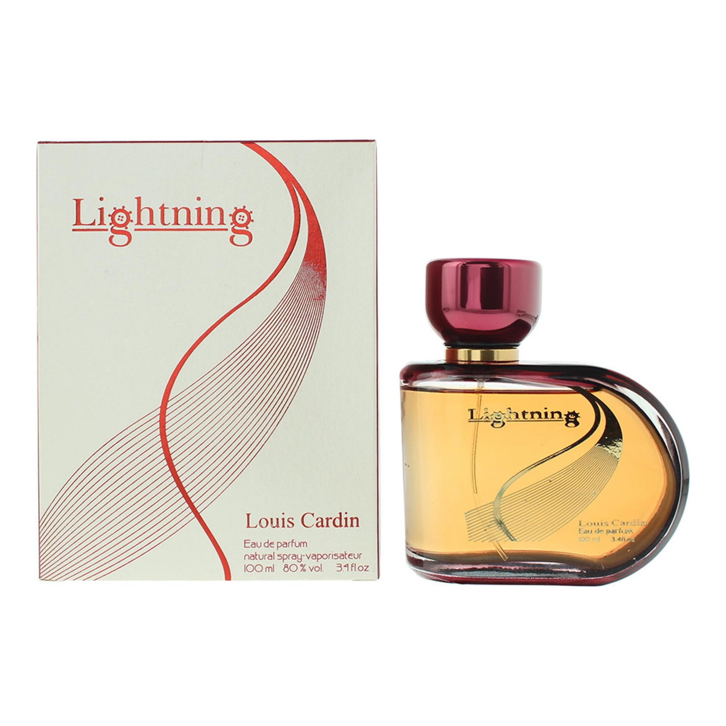 Louis Cardin, Lightning, Eau De Parfum, For Women, 100 ml