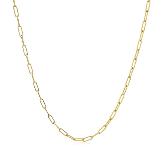 Cadena de eslabones de oro amarillo de 18K (1.50 mm)