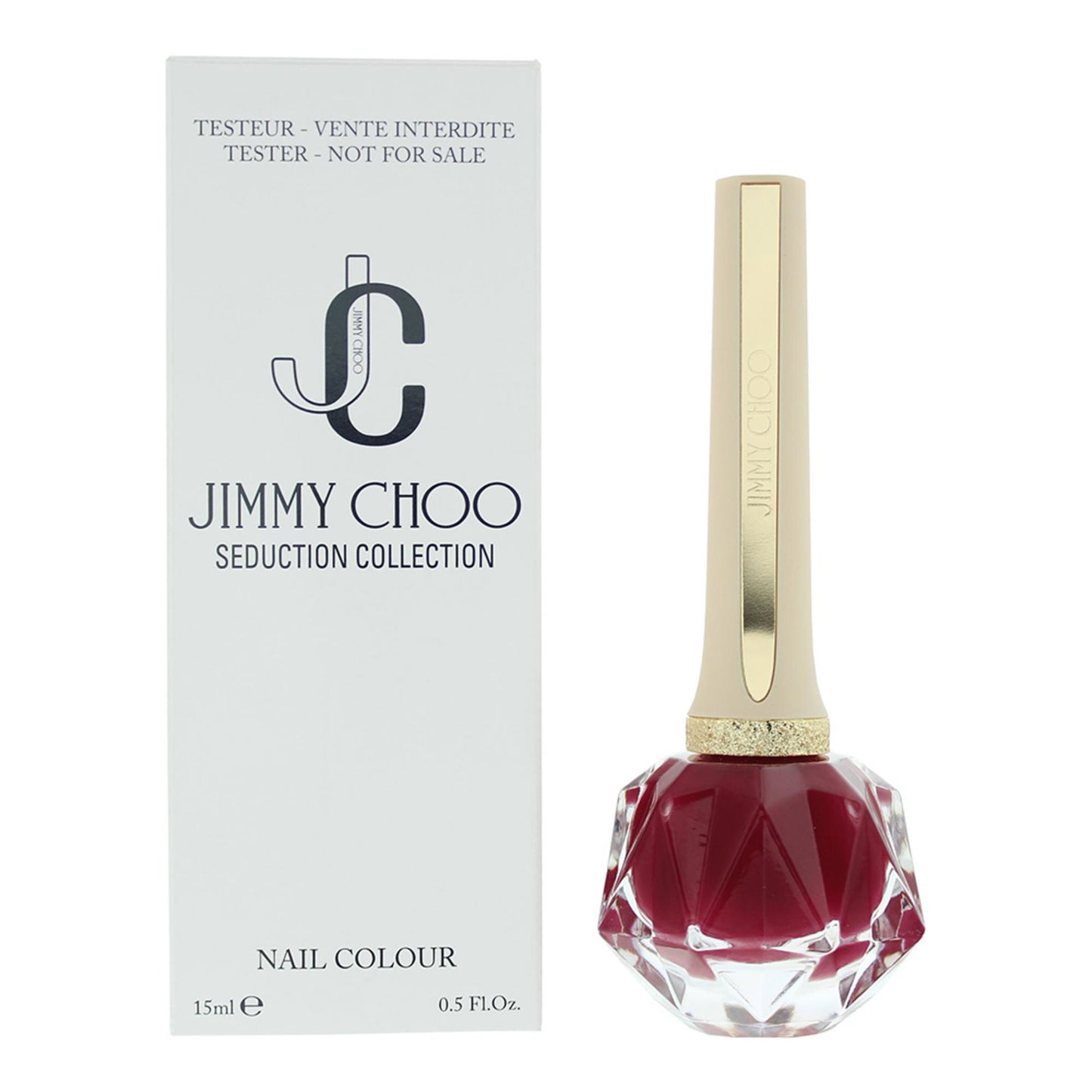 Jimmy Choo, Seduction, Glossy, Nail Polish, 003, Wild Plum, 15 ml *Tester