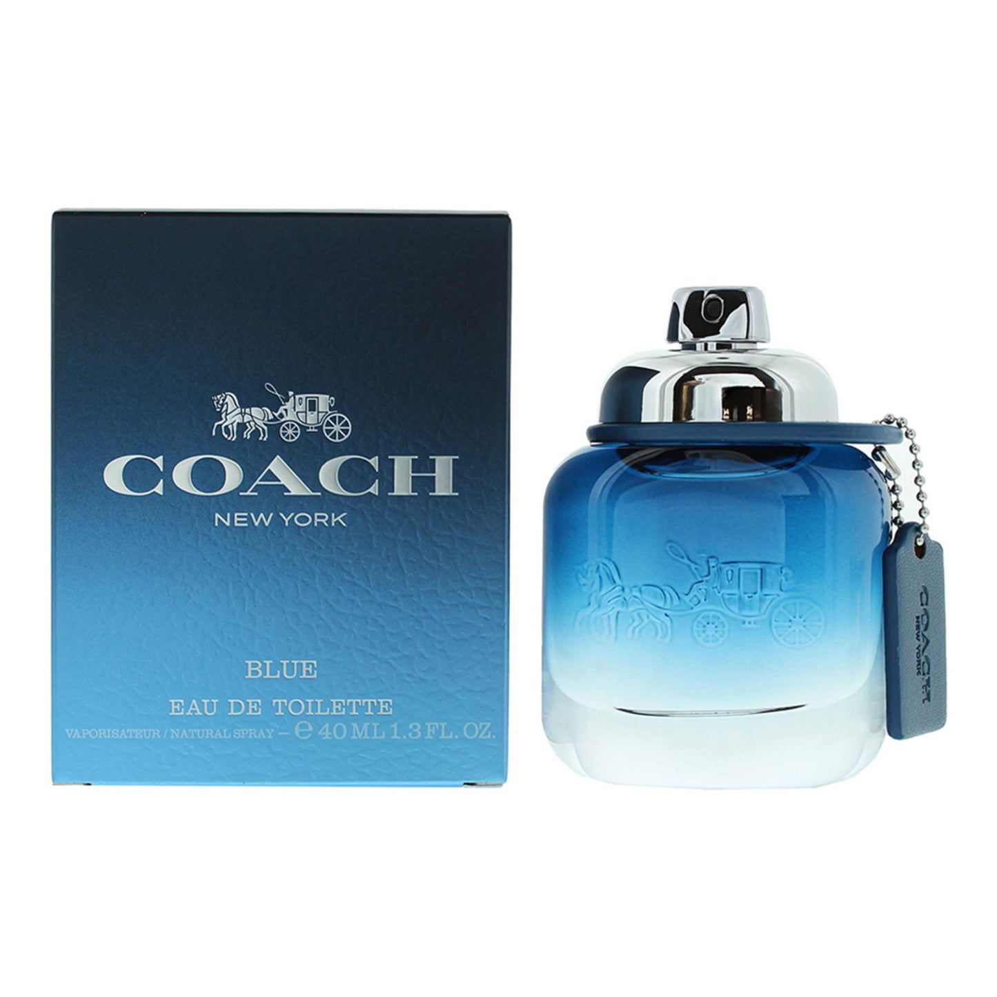 Coach, Blue, Eau De Toilette, For Men, 40 ml