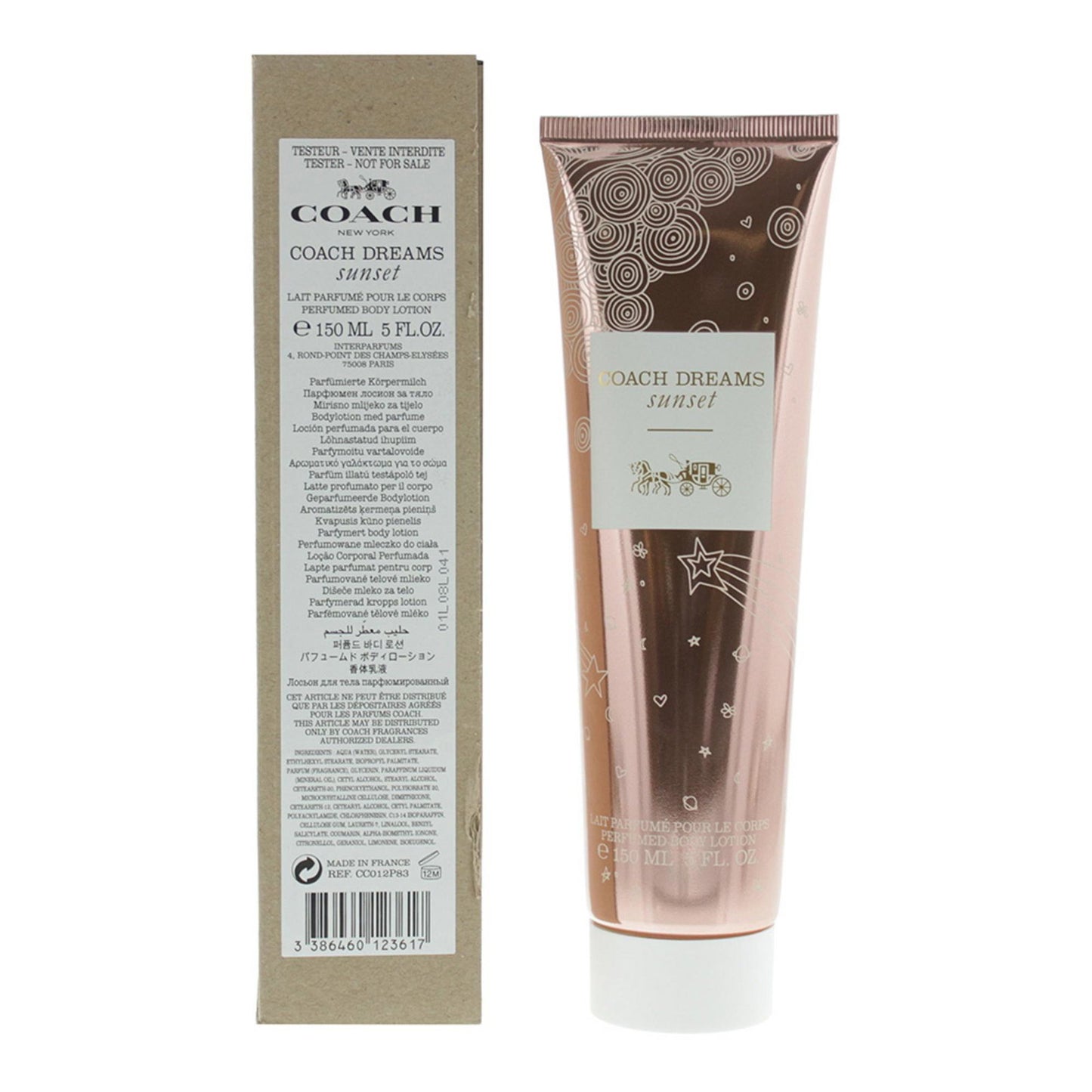 Coach, Dreams Sunset, Moisturizing, Daily, Body Lotion, 150 ml *Tester