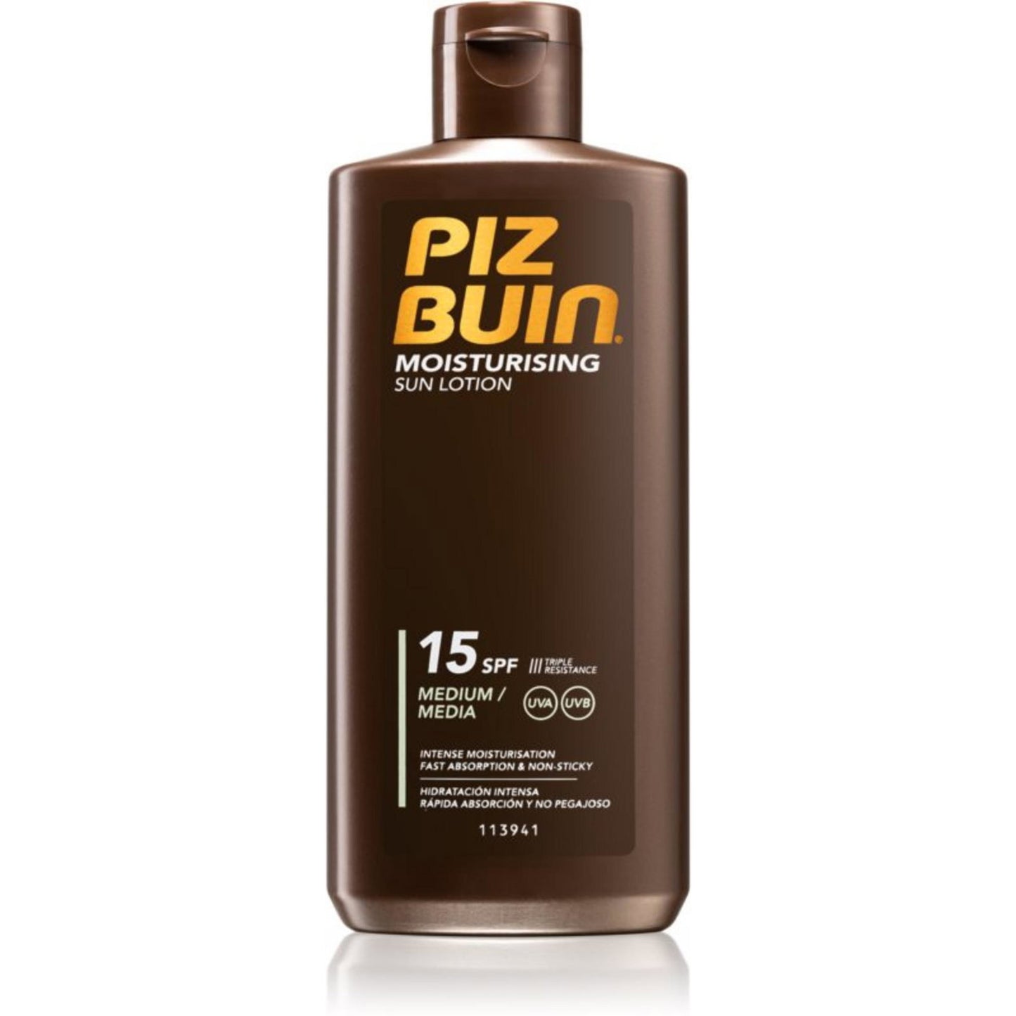 Piz Buin, Moisturizing, Sun Protection, Sunscreen Lotion, SPF 15, UVA/UVB protection, 200 ml