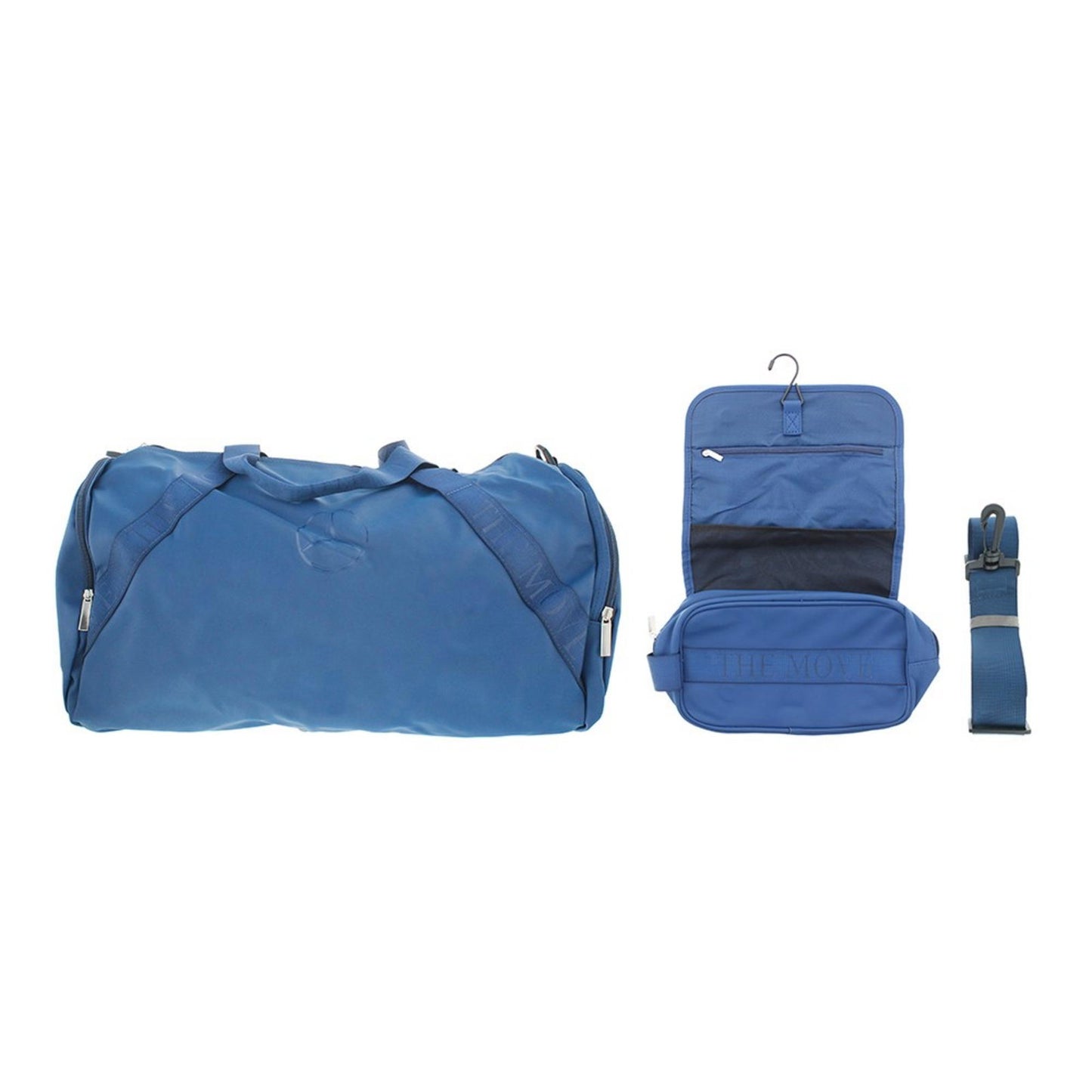 Mercedes-Benz, The Move, Textile Backpack, Sports Bag and Toiletry Bag, For Men, 2 pcs