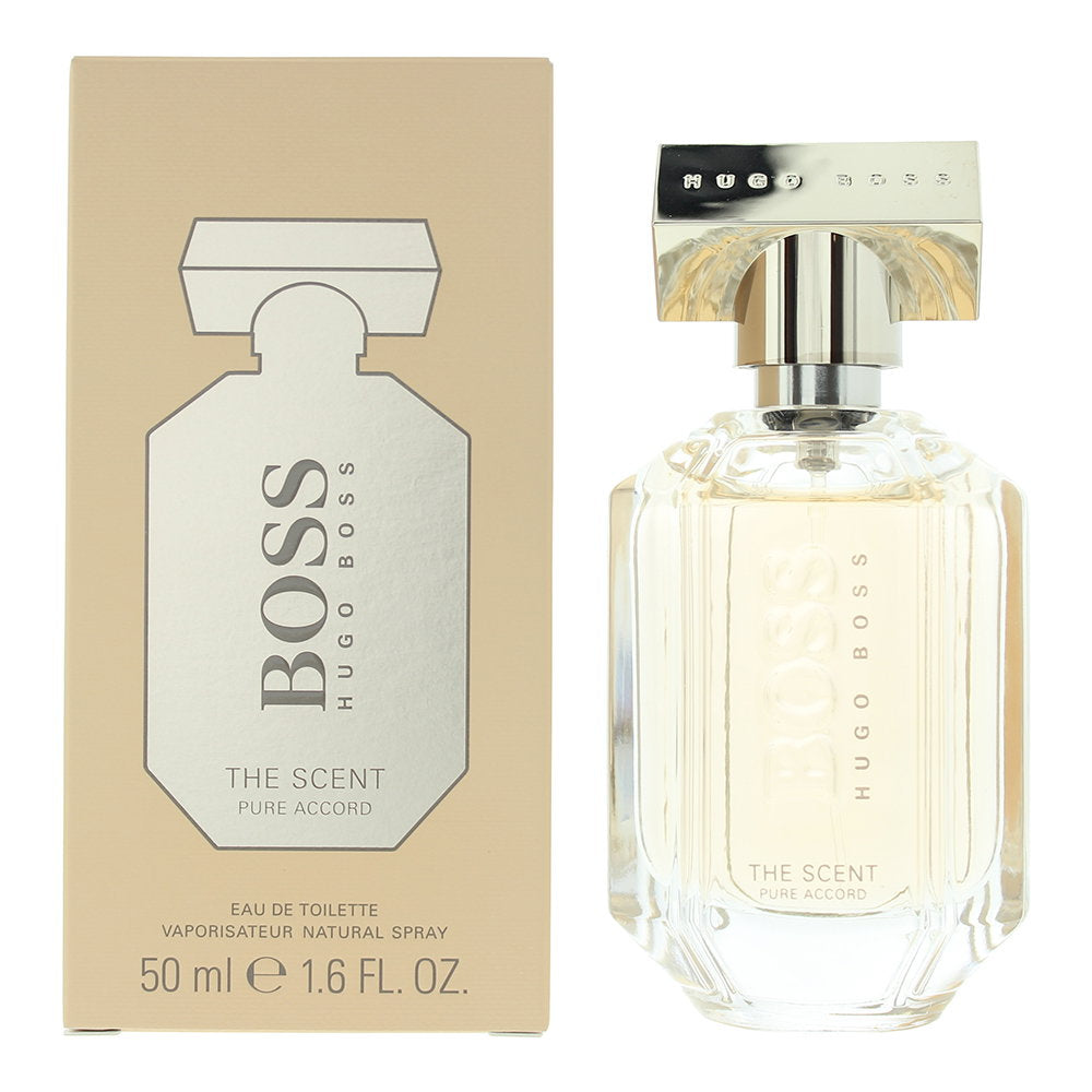 Hugo Boss, The Scent Pure Accord, Eau De Toilette, For Women, 50 ml