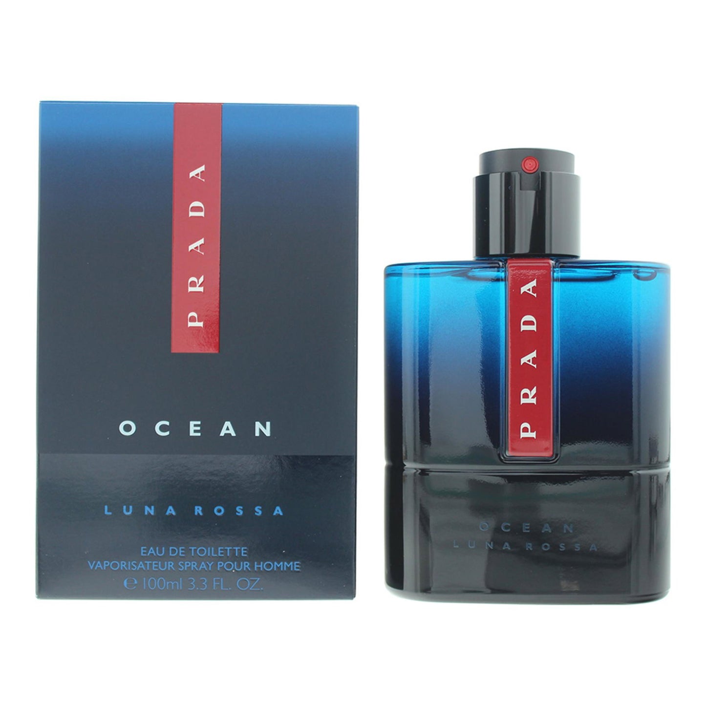 Prada, Luna Rossa Ocean, Eau De Toilette, For Men, 100 ml
