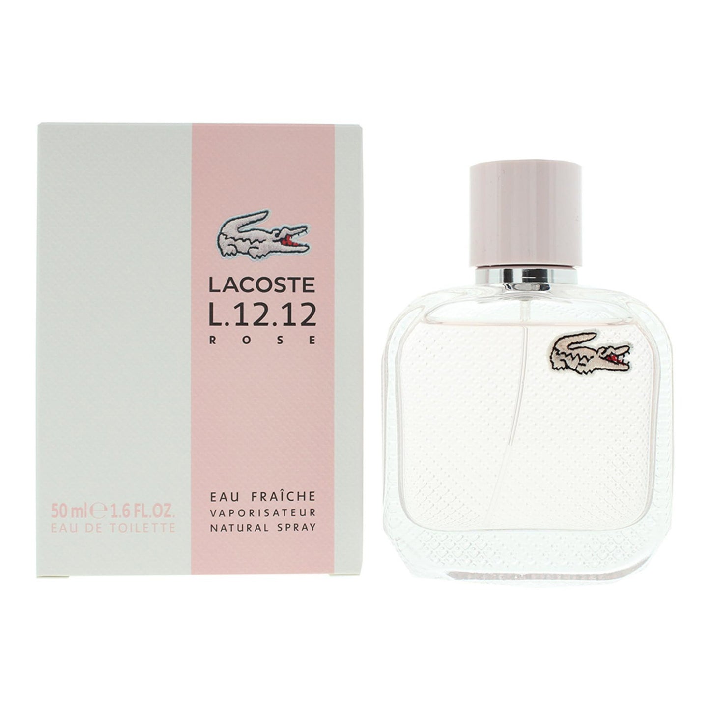 Lacoste, L.12.12 Rose Eau Fraiche, Eau De Toilette, For Women, 50 ml
