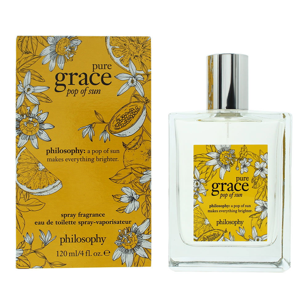 Philosophy, Pure Grace Pop Of Sun, Eau De Toilette, For Women, 120 ml