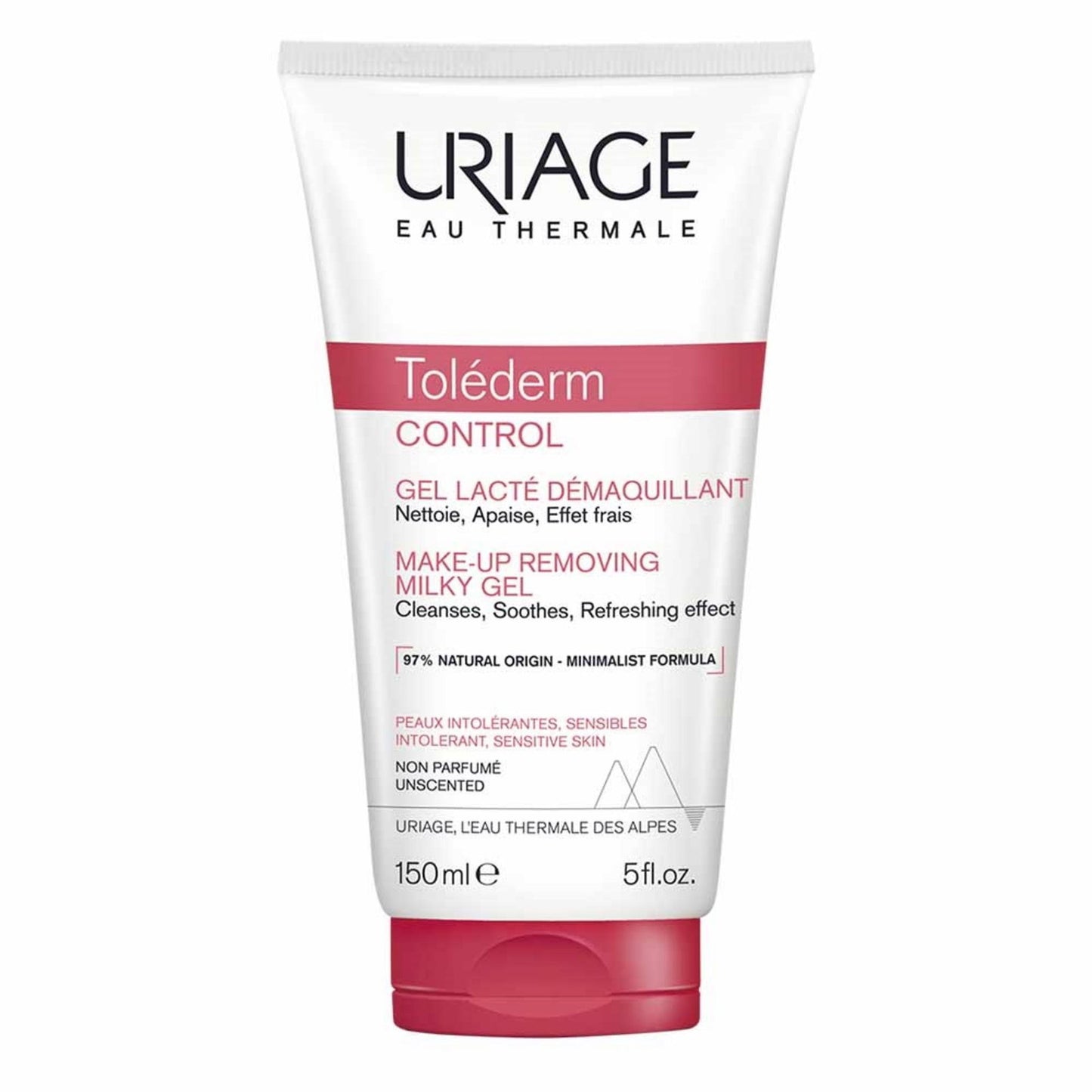Uriage, Toléderm, Soothing, Cleansing & Makeup Removing Gel 2-In-1, 150 ml