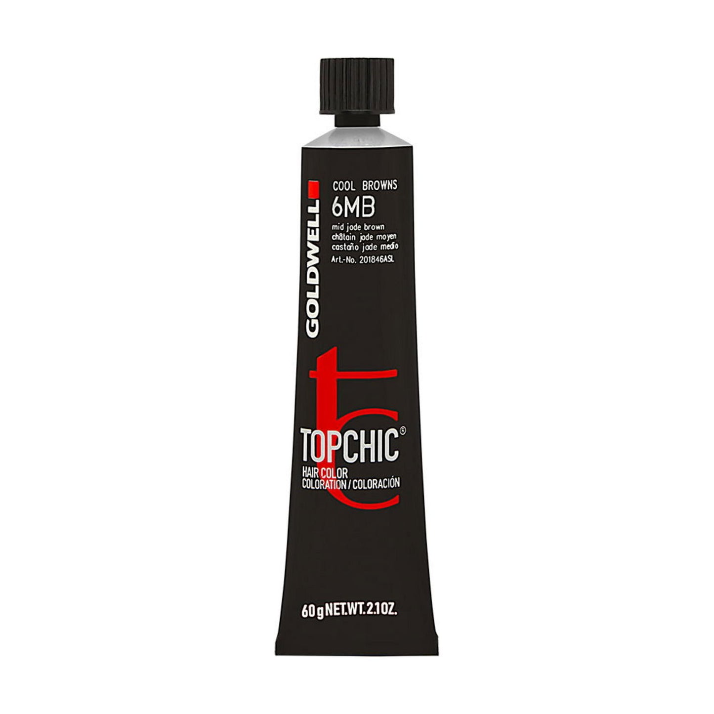 Goldwell, TopChic, Permanent Hair Dye, 6MB , 60 ml