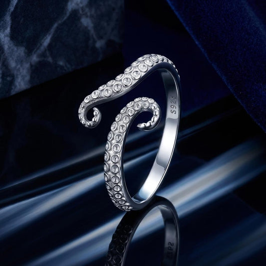 Anillo de plata de ley S925 chapado en platino de 0,2 cm