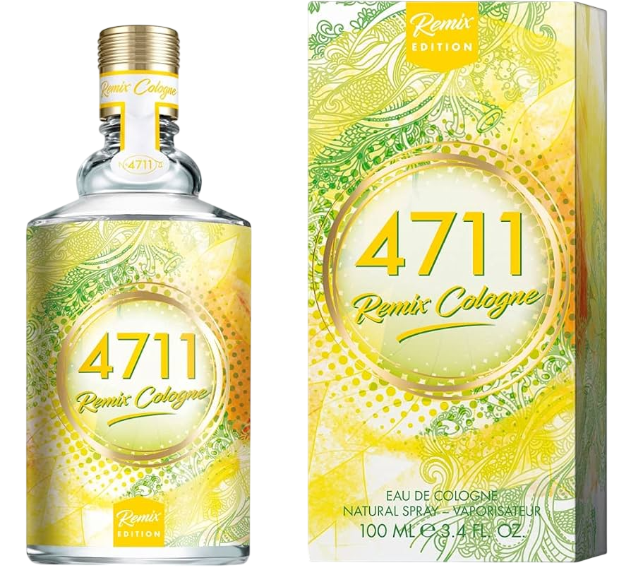 4711, Remix Lemon Urban Summer, Eau De Cologne, Unisex, 100 ml