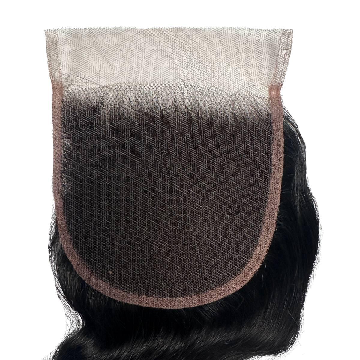 Jet Black Body Wave 4x4 HD Lace Human Hair Closure Luxegan