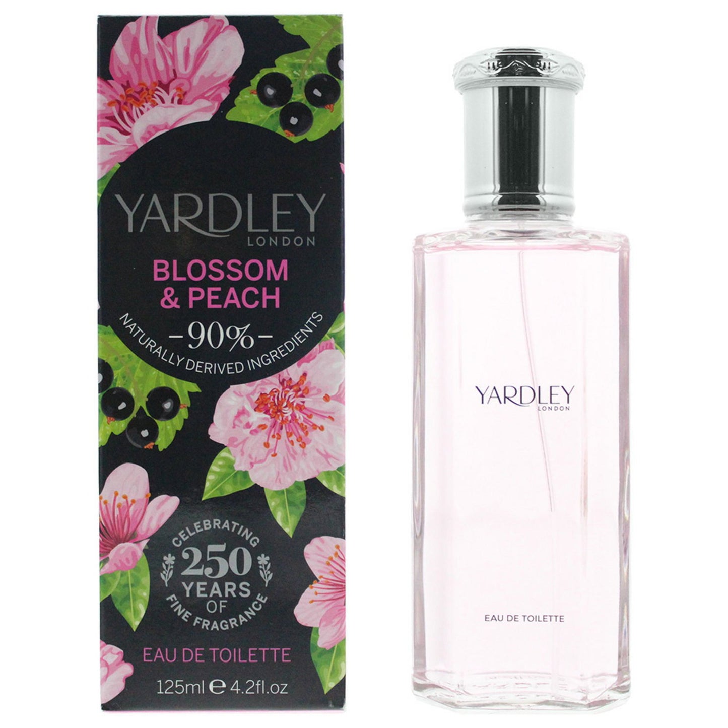Yardley, Blossom and Peach, Eau De Toilette, For Women, 125 ml