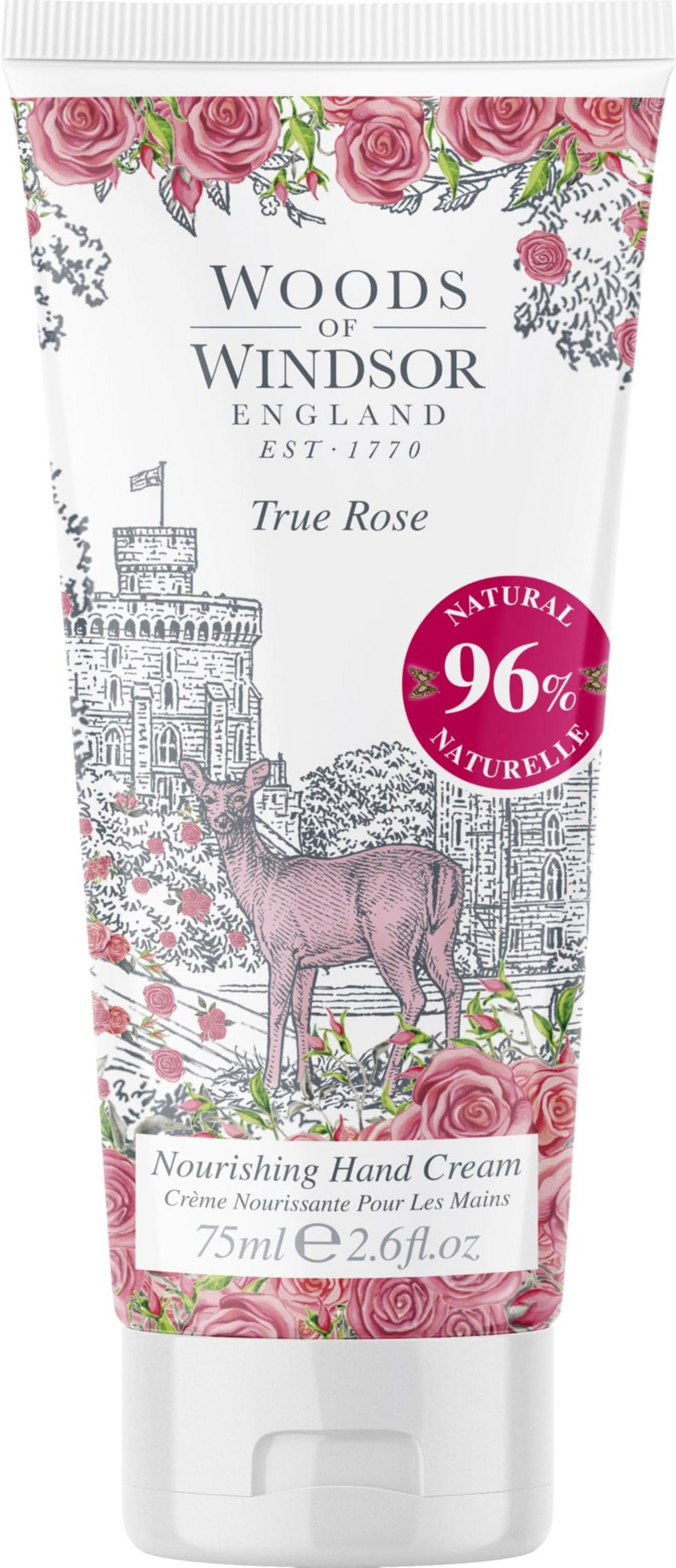 Woods Of Windsor, True Rose, Nourishing, Hand Cream, 75 ml