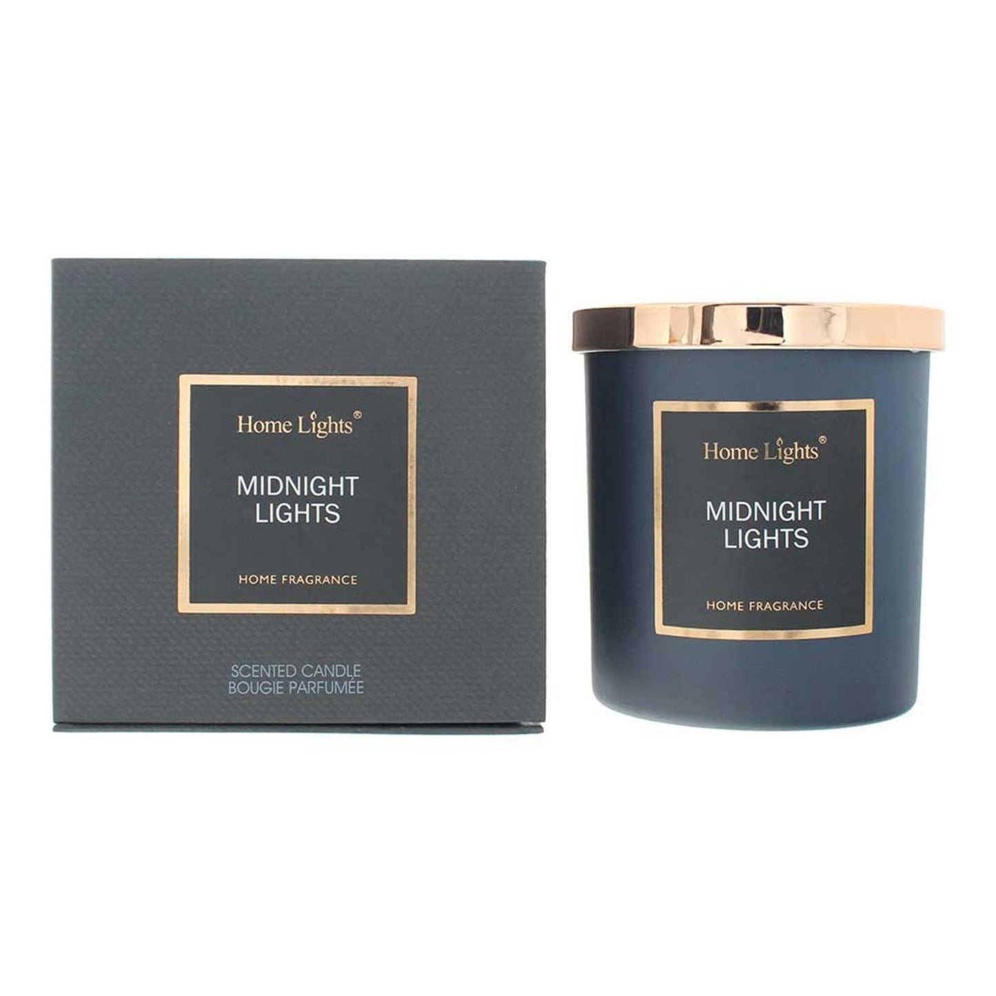 Home Lights, Midnight Lights, Scented Candle, 215 g