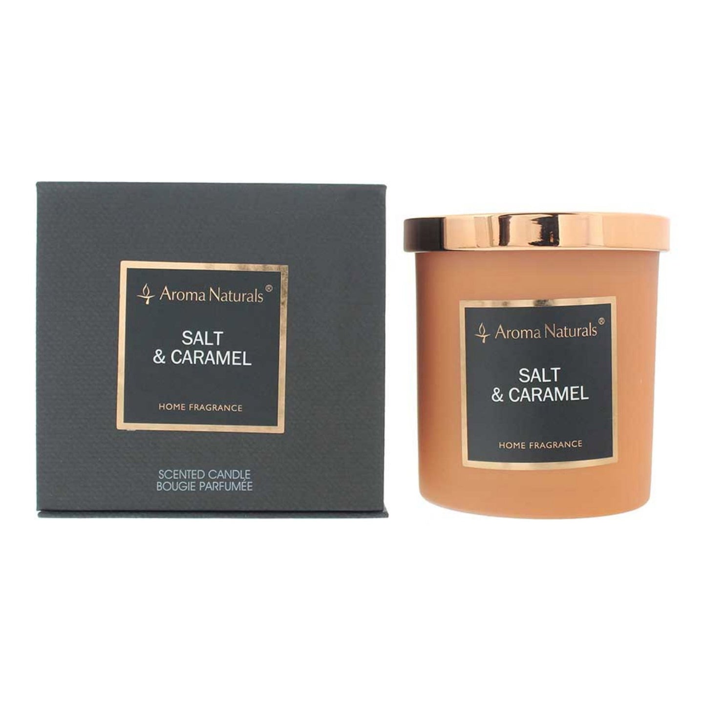 Aroma Naturals, Salt & Caramel, Scented Candle, 215 g