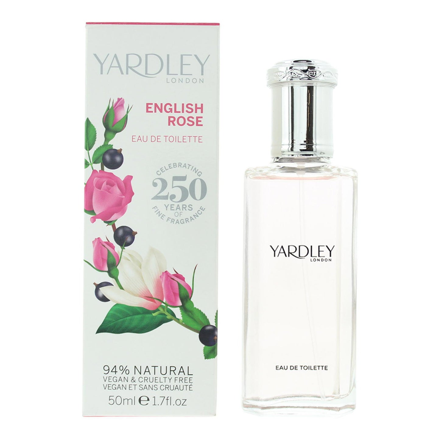 Yardley, English Rose, Eau De Toilette, For Women, 50 ml