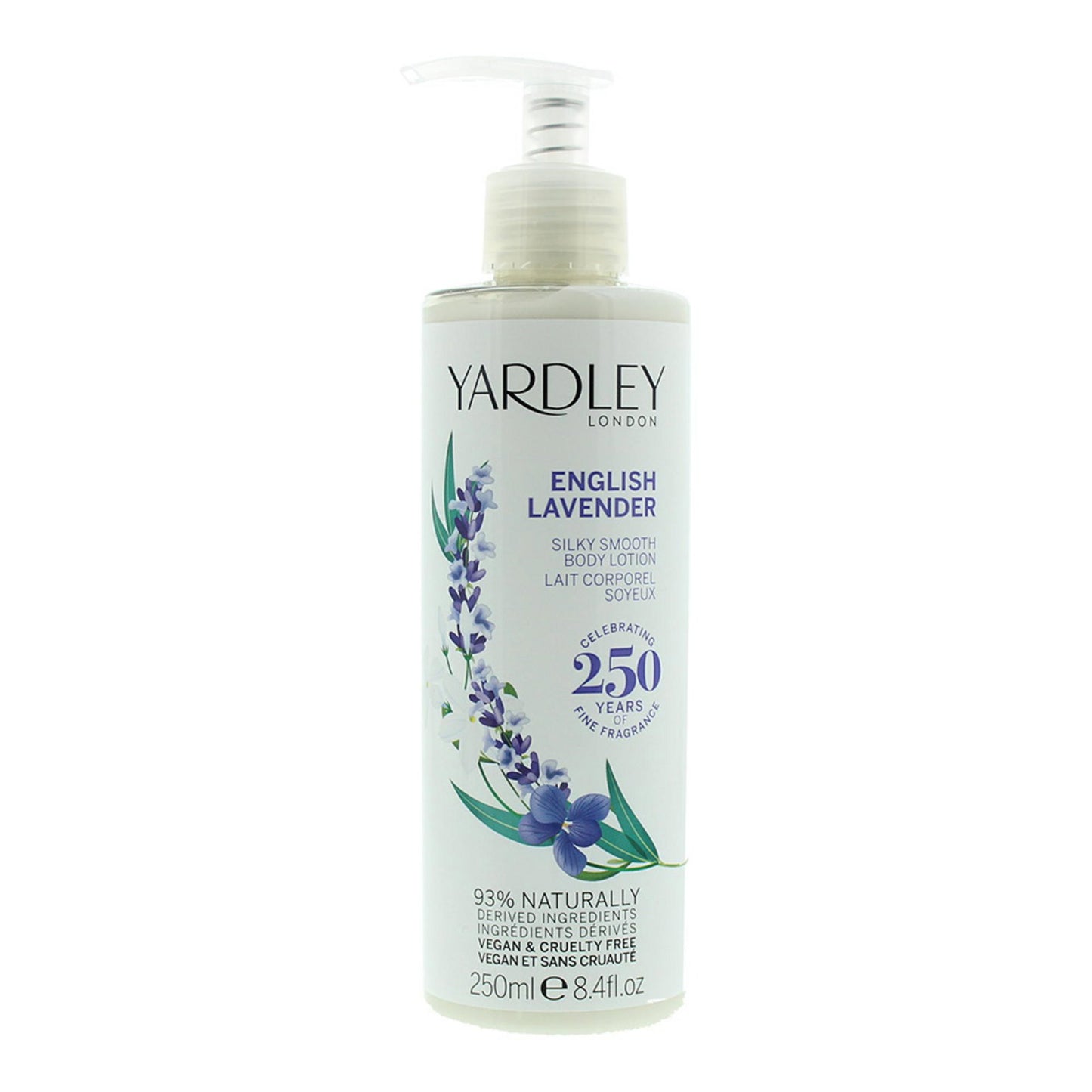 Yardley, English Lavender, Hydrating, Body Lotion, 250 ml