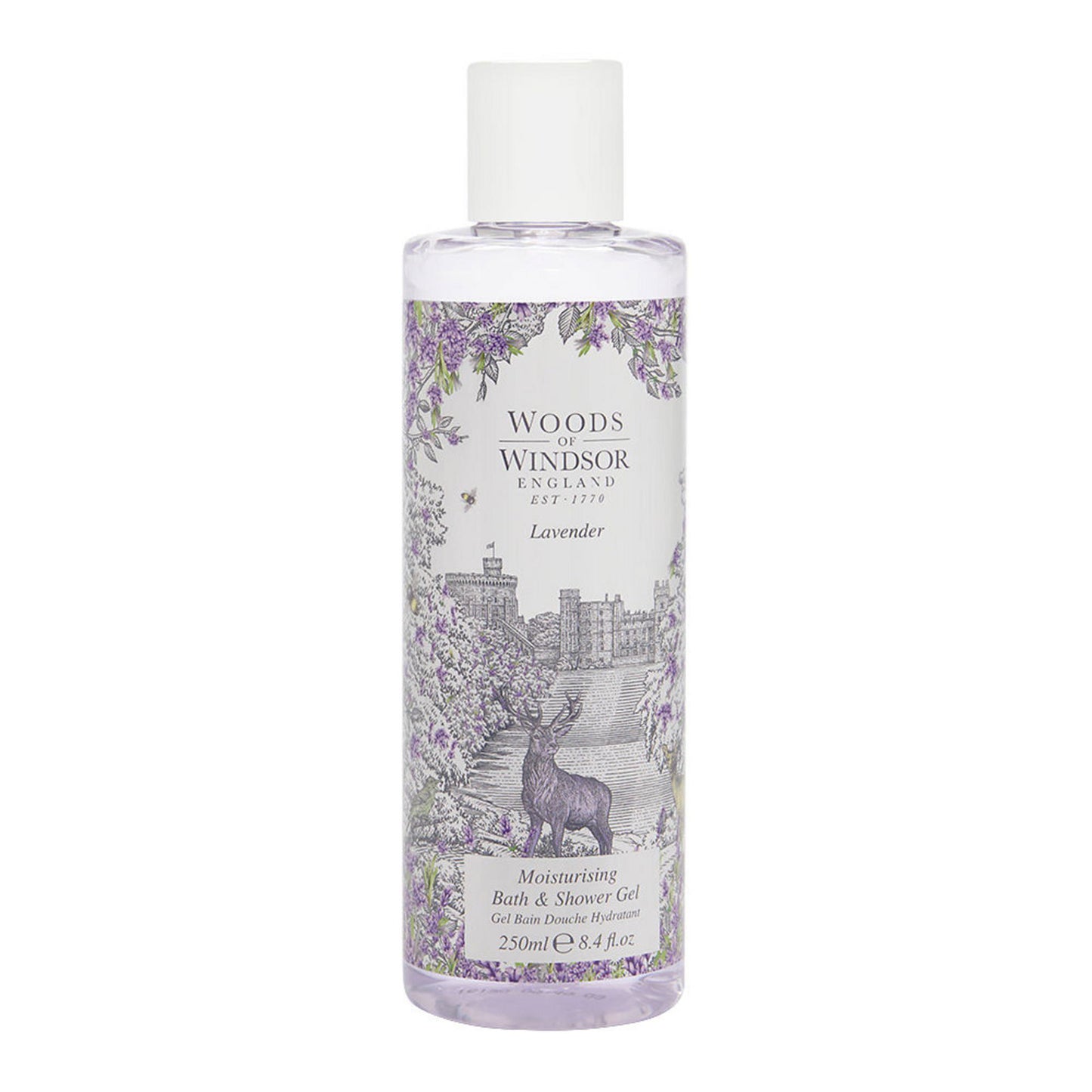 Woods Of Windsor, Lavender, Moisturizes, Shower Gel, For All Skin Types, 250 ml