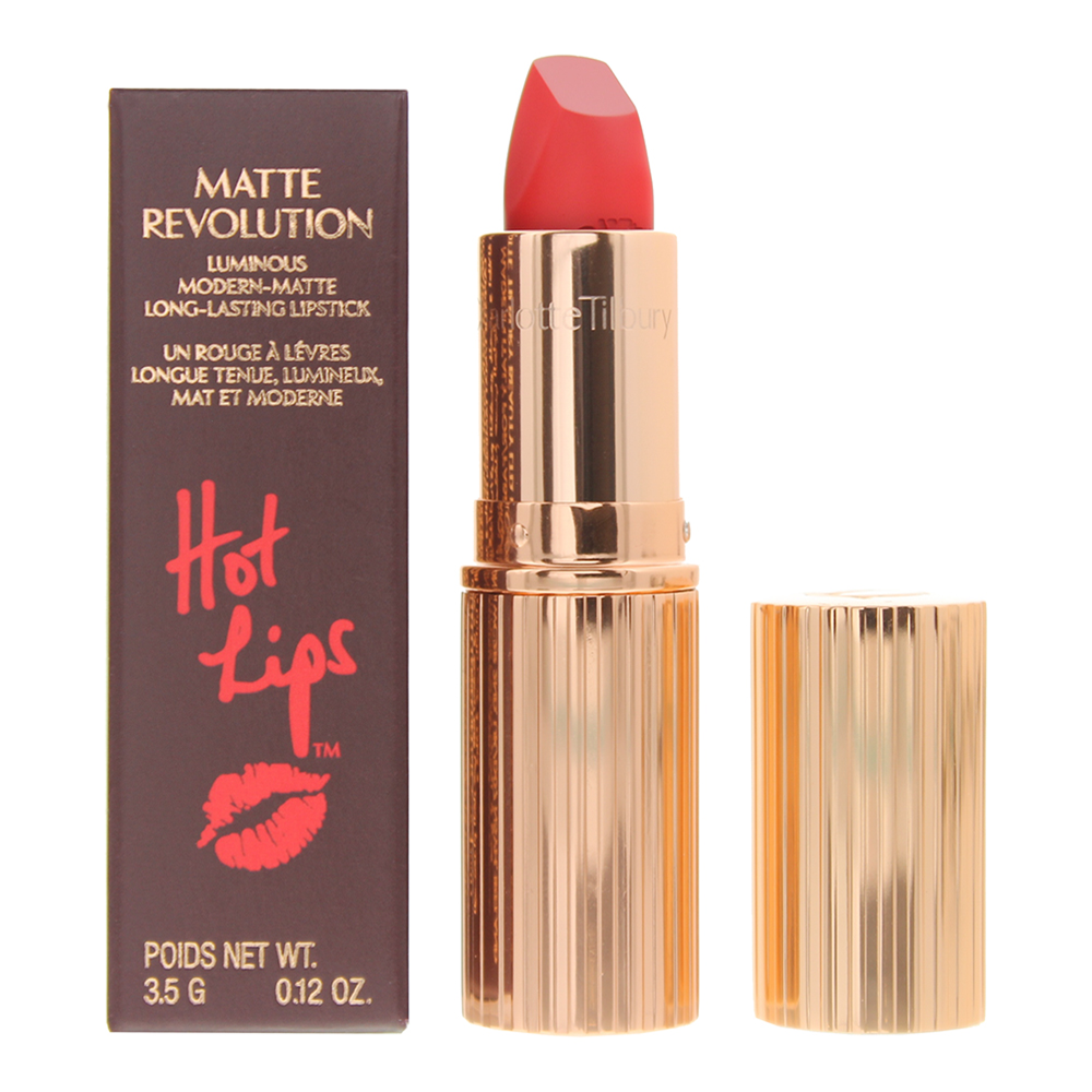 Charlotte Tilbury, Hot Lips, Matte, Cream Lipstick, Tell Laura, 3.5 g