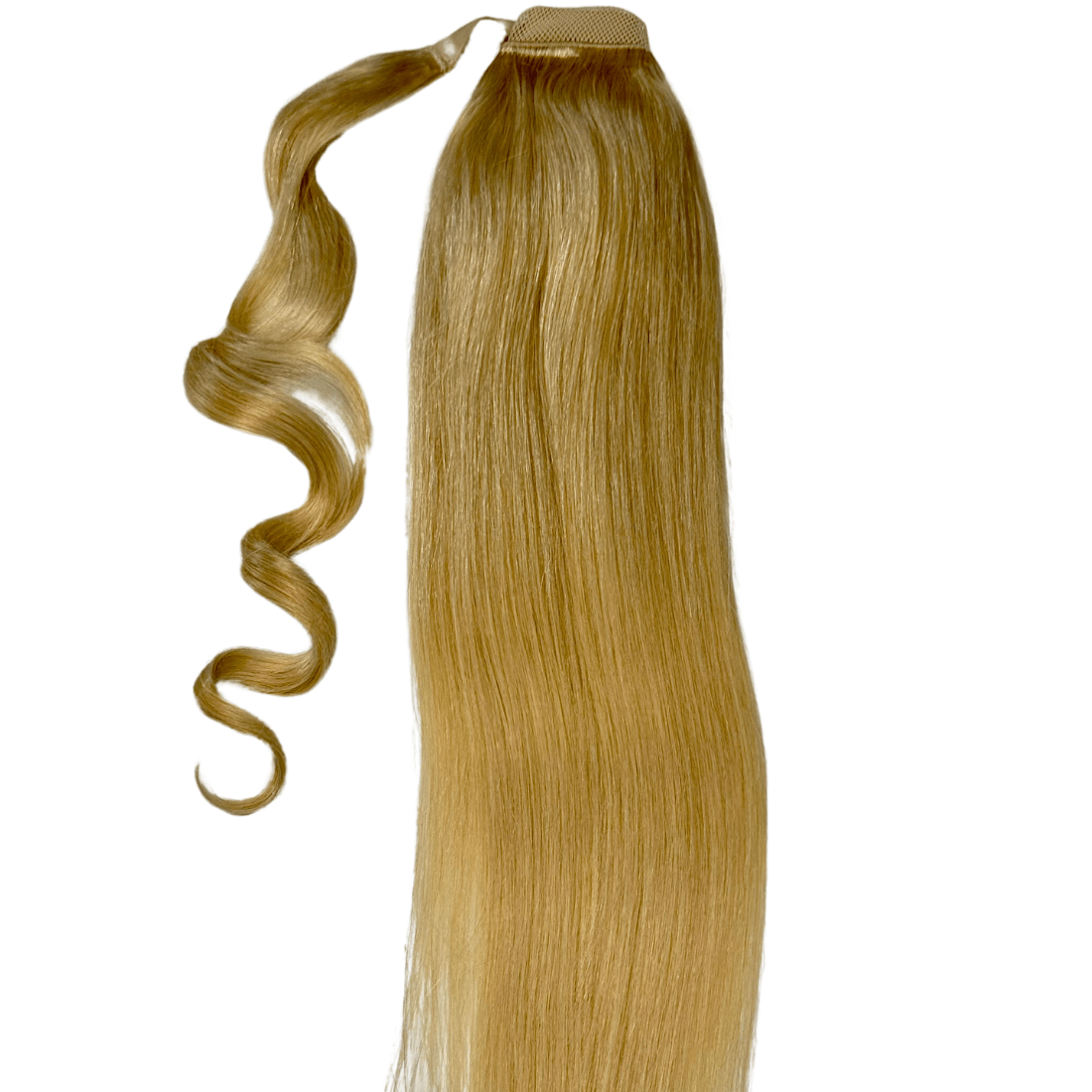 Bleach Blonde 100% Human Hair Ponytail Extension Luxegan