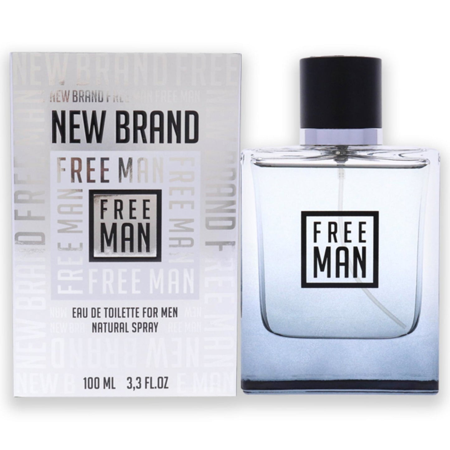New Brand, Free Man, Eau De Toilette, For Men, 100 ml