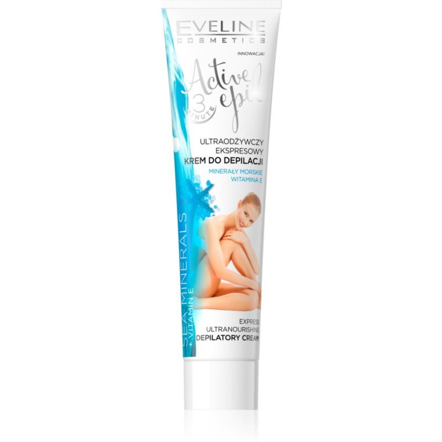 Eveline Cosmetics, Active Epil, Hair Removal Cream, All Skin Types, For Legs & Arms, 125 ml