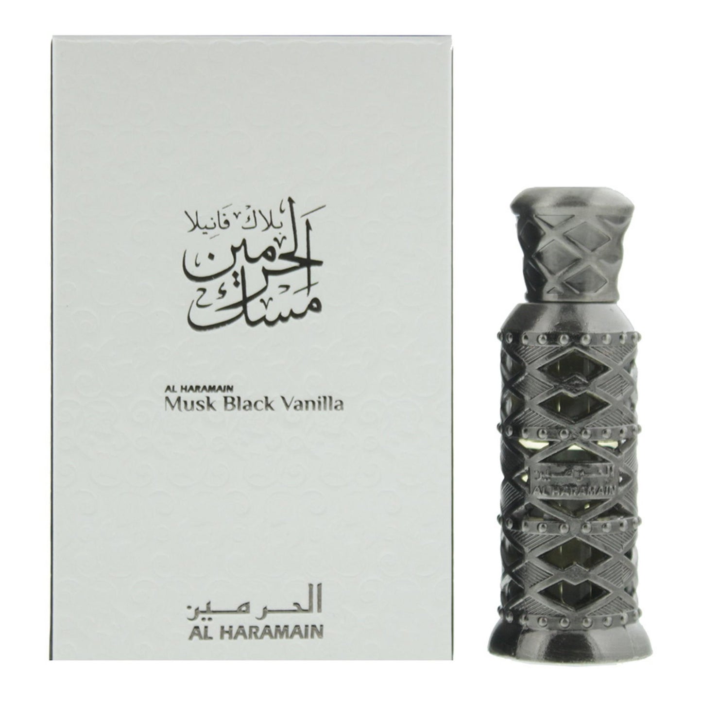 Al Haramain, Musk Black Vanilla, Perfume Oil, Unisex, 12 ml