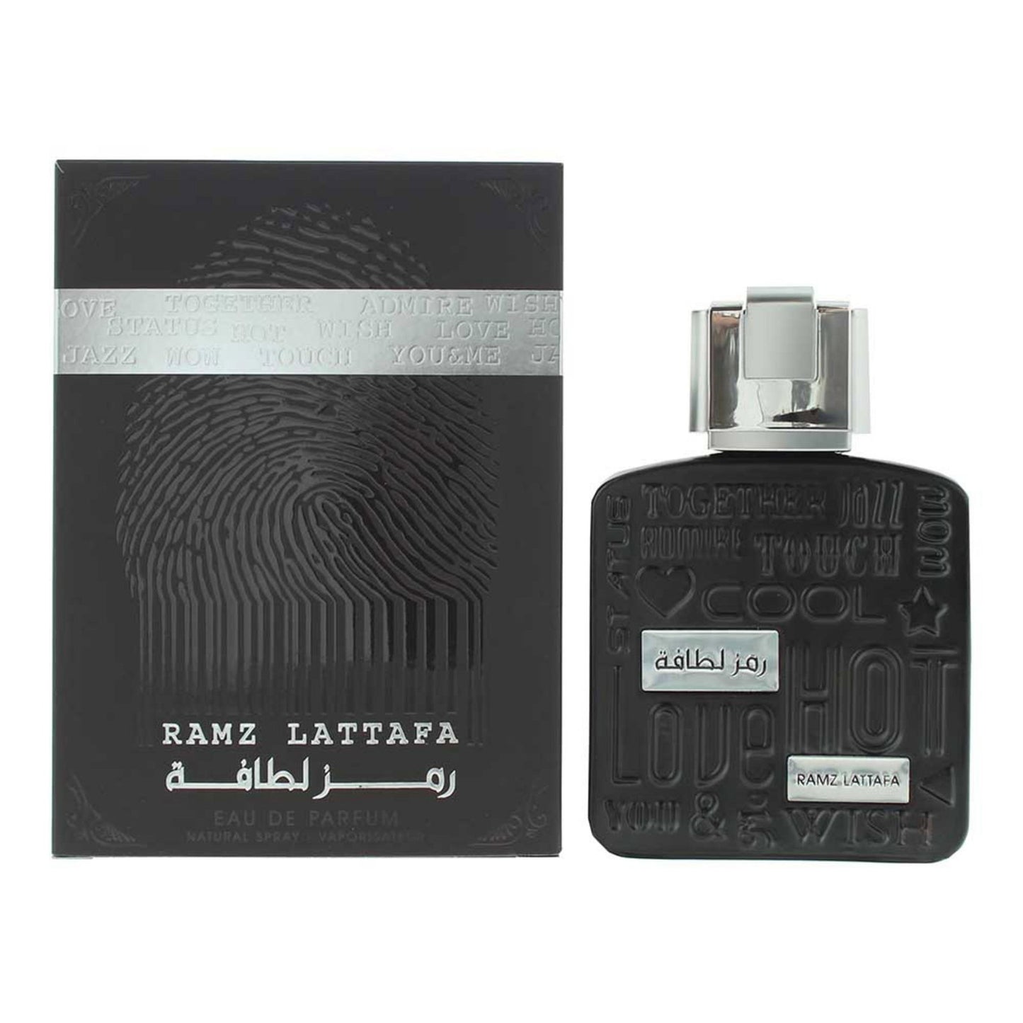 Lattafa, Ramz Lattafa Silver, Eau De Parfum, Unisex, 100 ml