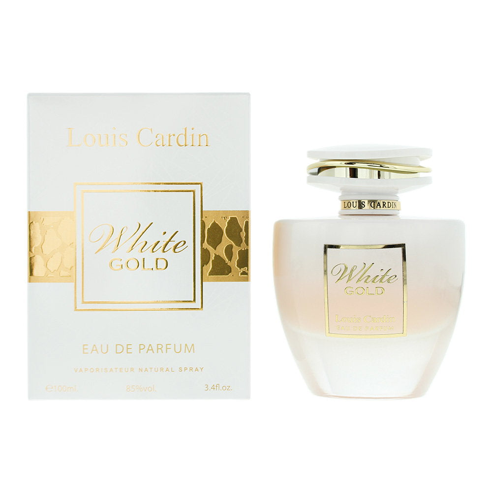 Louis Cardin, White Gold, Eau De Parfum, For Women, 100 ml