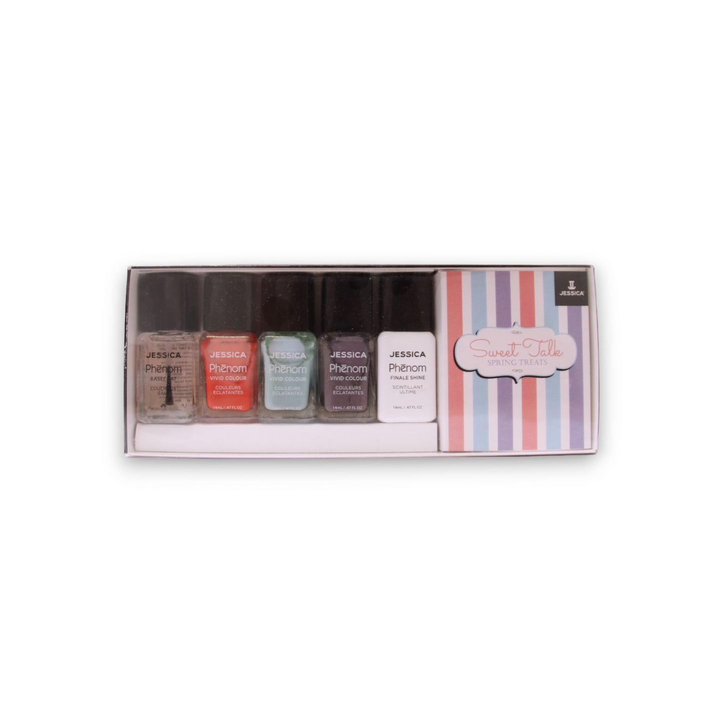 Sweet Talk Set Jessica: Phenom Vivid Colour, Nail Polish, PHEN-079, U Had Me At Hello, 14 ml + - view 2