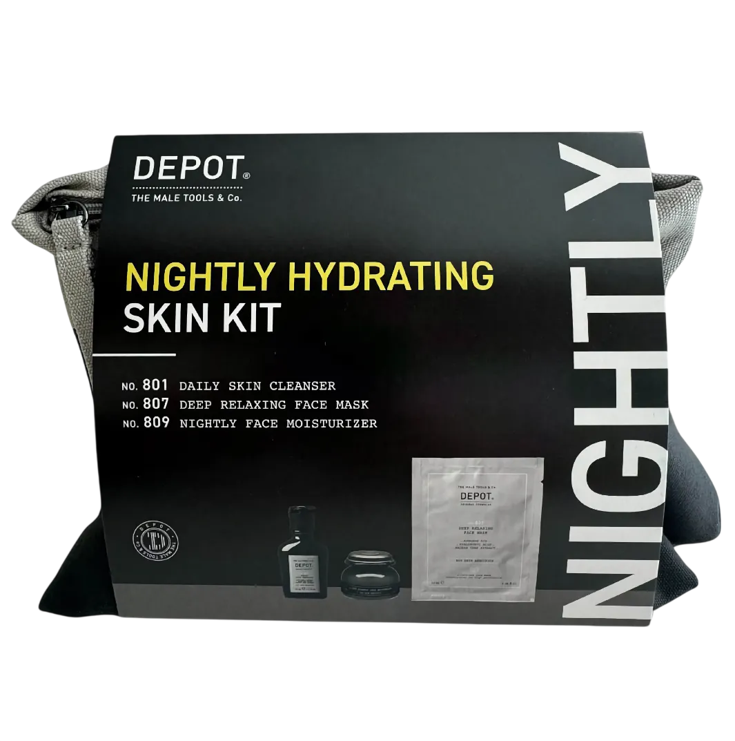 Set Depot: 800 Skin Specifics No. 809, Moisturizing, Night, Cream, For Face, 65 ml + 800 Skin Specifics No. 801, Activated Charcoal, Detoxifying, Cleansing Gel, For Face, 50 ml + 800 Skin Specifics No. 807, Hyaluronic Acid, Nutri-Soothing, Sheet Mask, ...