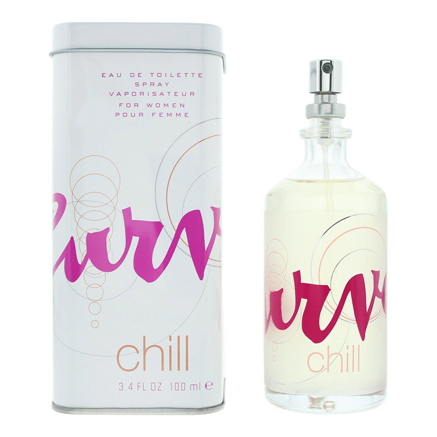 Liz Claiborne, Curve Chill, Eau De Toilette, For Women, 100 ml