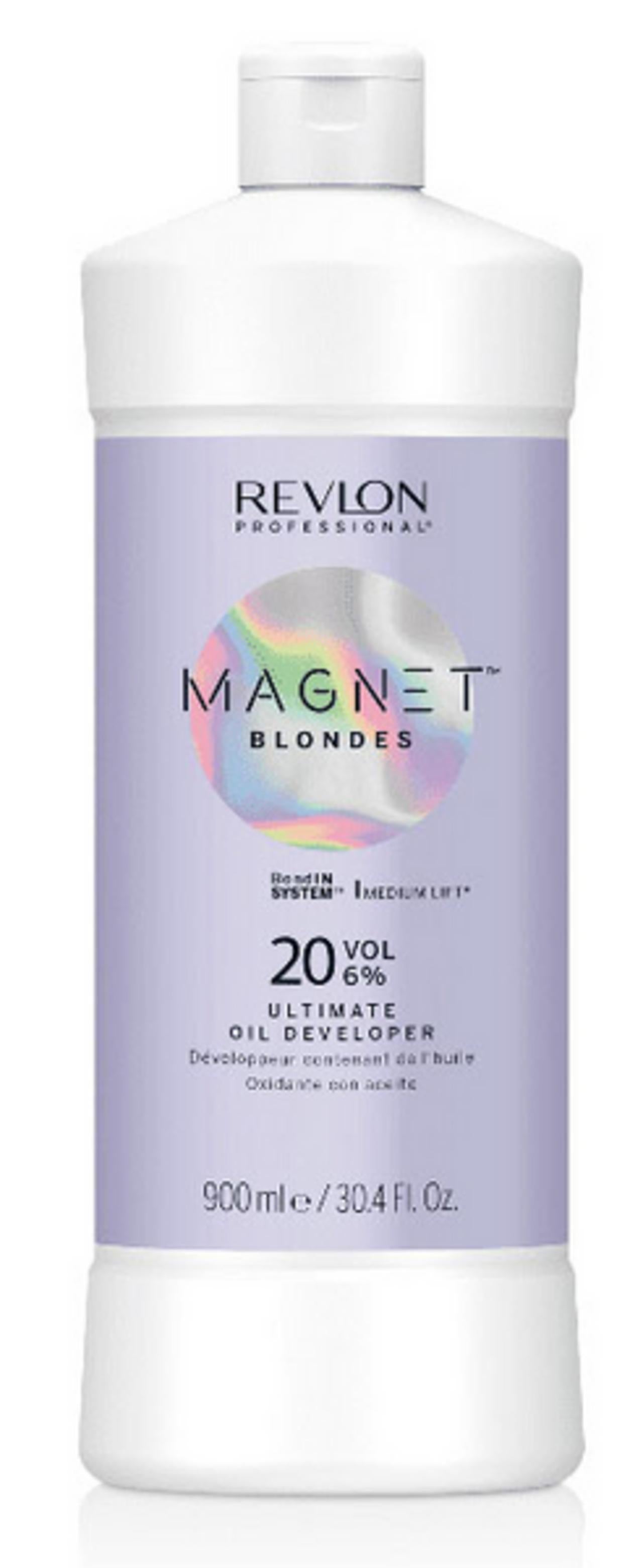 Revlon, Magnet Blondes, Lightening, Hair Oxidant Cream, 6%, 20 vol, 900 ml