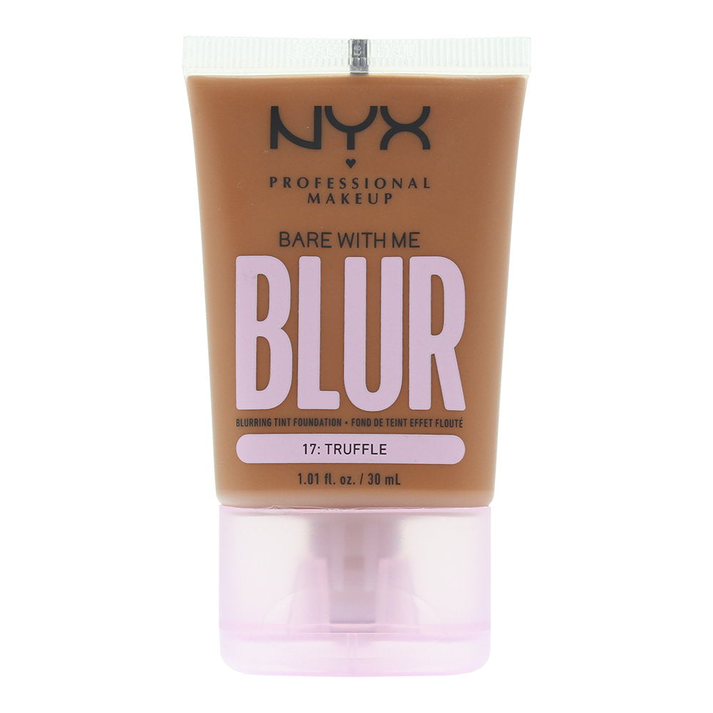 Nyx, Bare With Me Blur, Natural Finish, Liquid Foundation, BWMBT17, Truffle, No, 30 ml