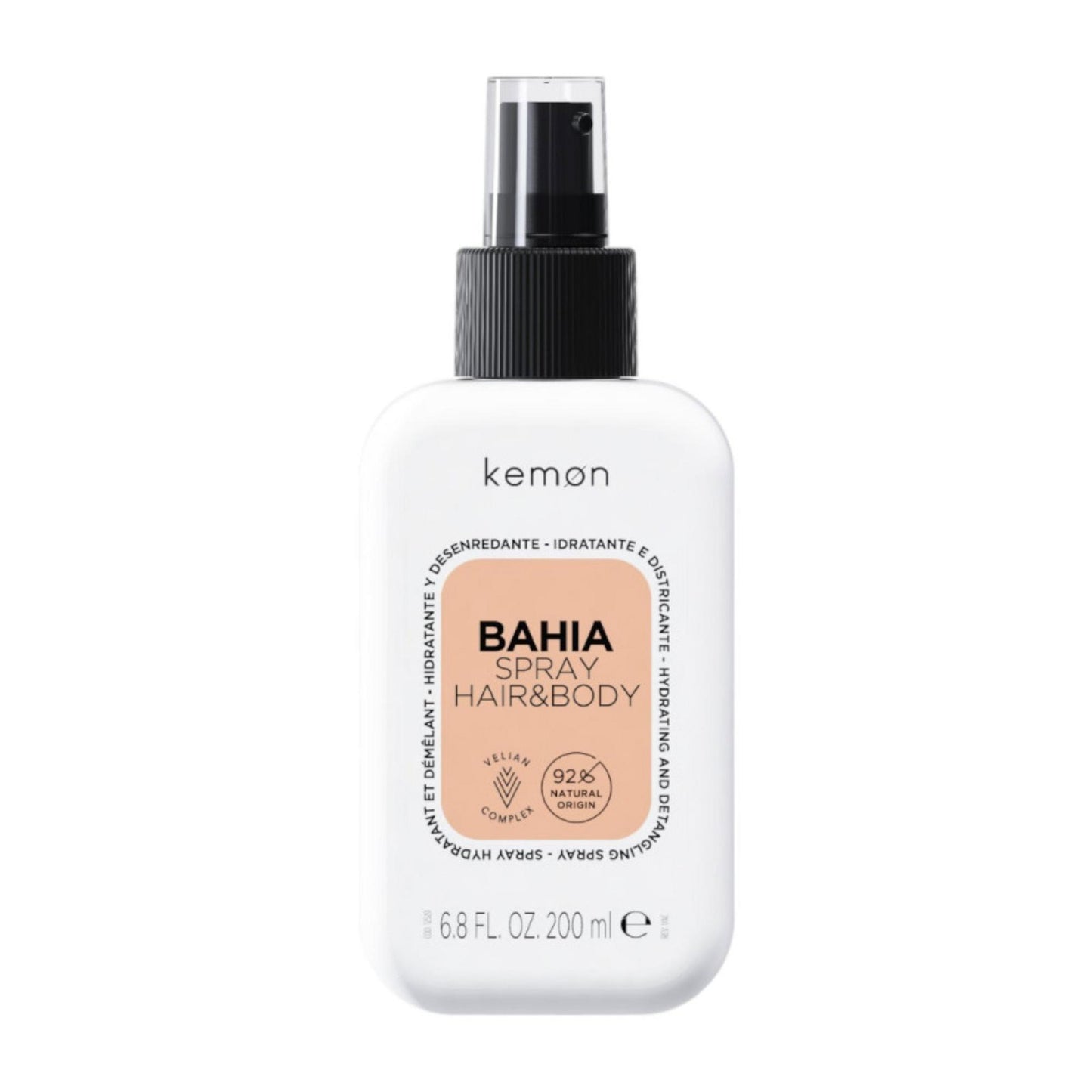 Kemon, BAHIA SPRAY, Hair Spray Treatment, Hydrating, 200 ml
