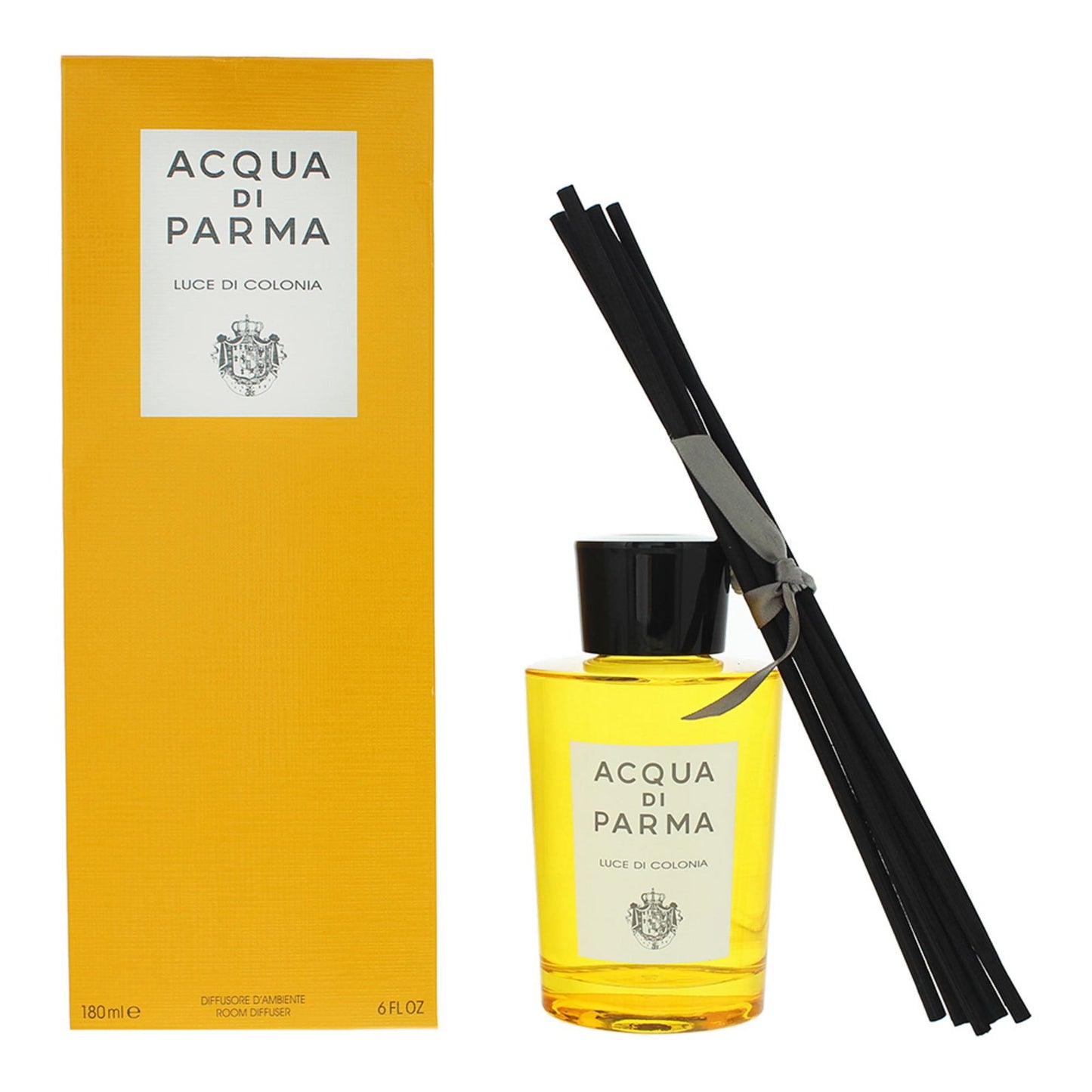 Acqua di Parma, Luce Di Colonia, Fragrance Sticks, Citrus, Aroma Reed Diffuser, 180 ml