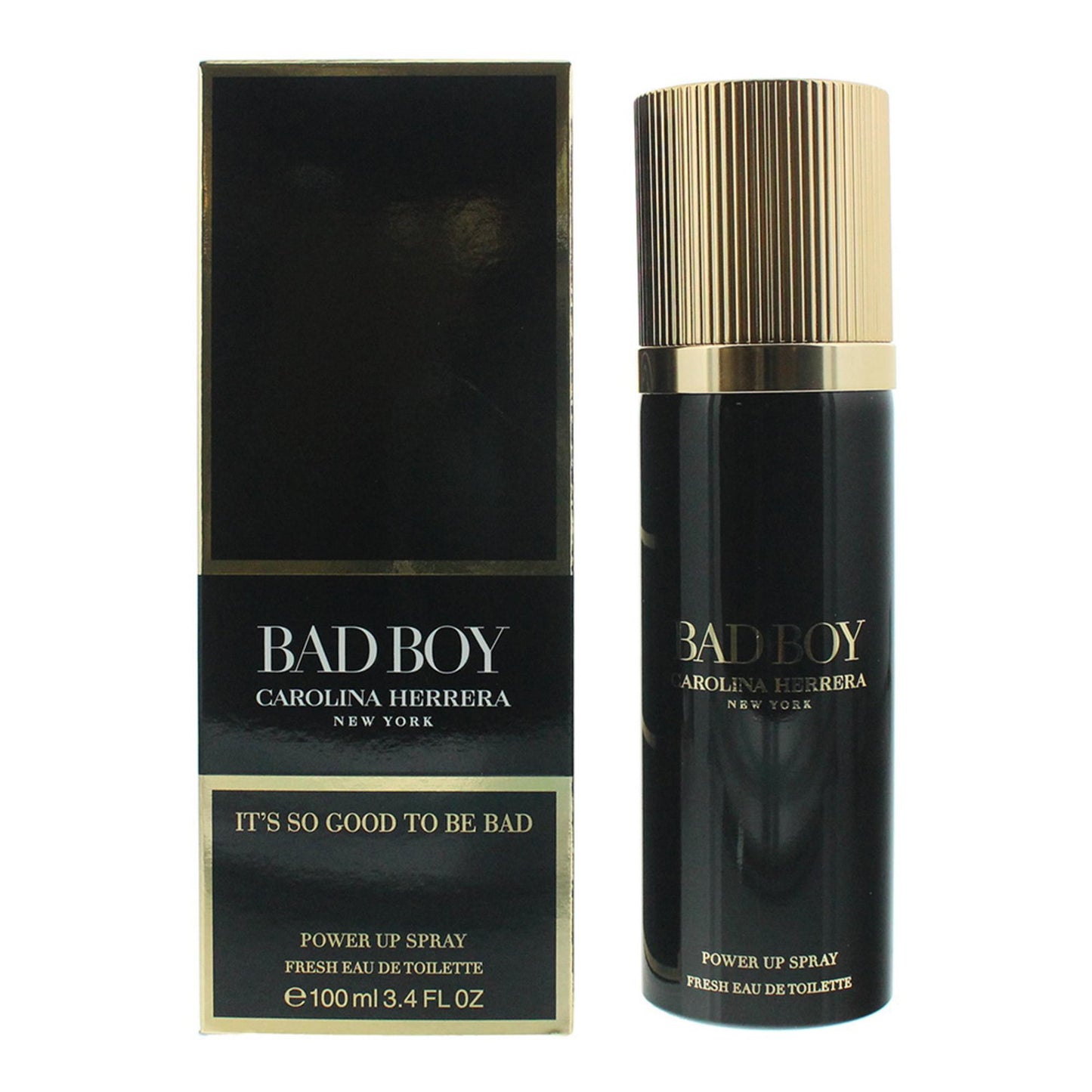 Carolina Herrera, Bad Boy Power Up Spray Fresh, Eau De Toilette, For Men, 100 ml