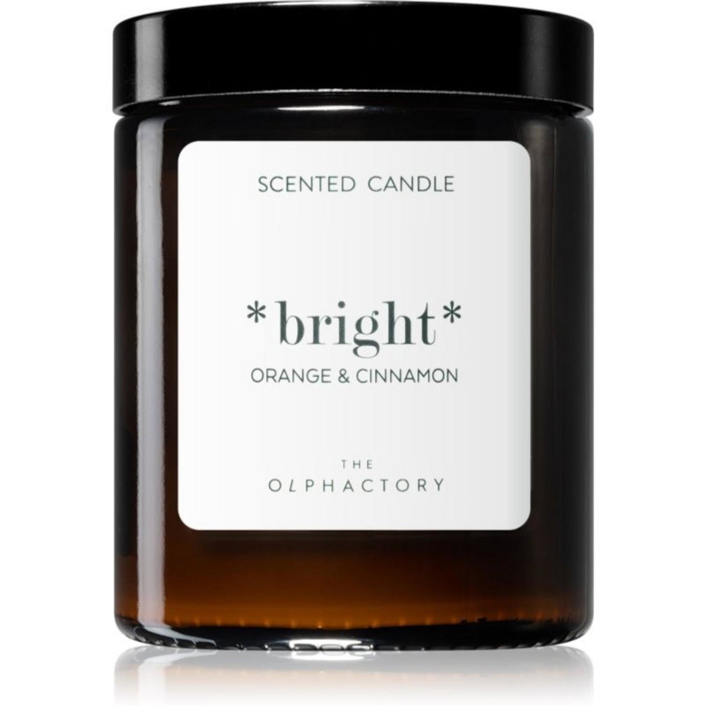 The Olphactory, Bright Orange & Cinnamon, Orange, Scented Candle, 135 g