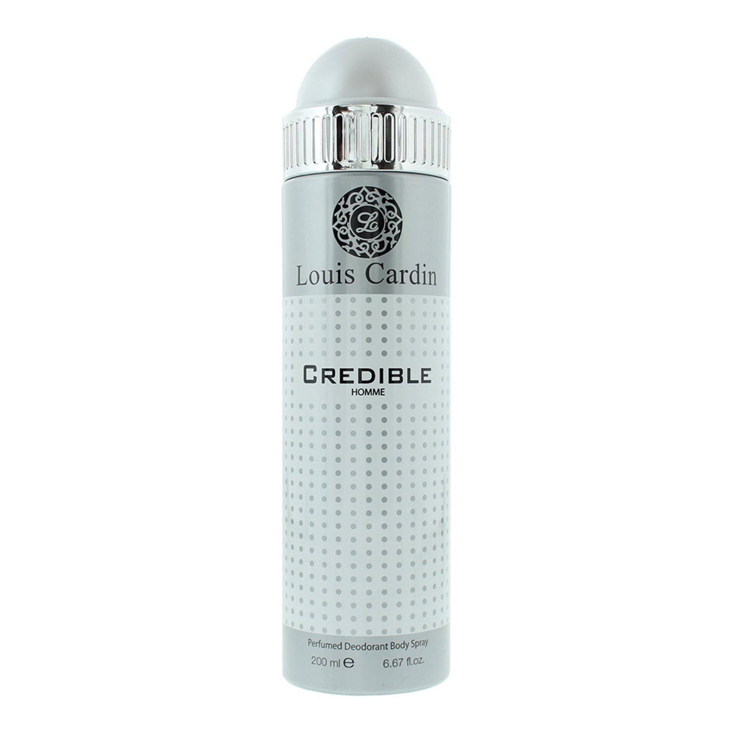 Louis Cardin, Credible Homme, Deodorant Spray, For Men, 200 ml