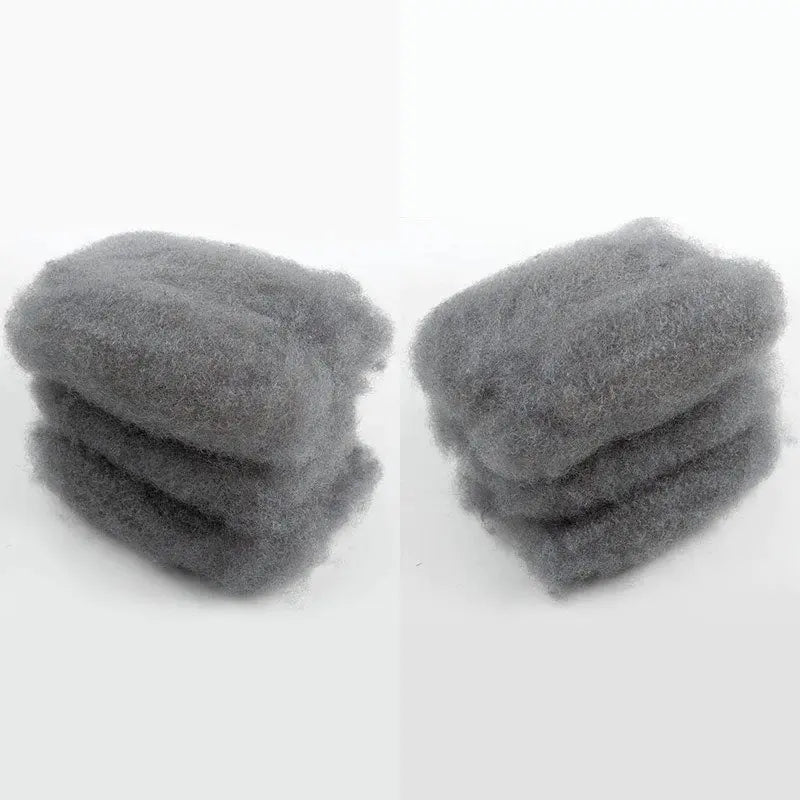 Brazilian Grey Kinky Curly Bulk Human Hair | Remy Hair Extensions | Dreadlock Braiding Hair | 50g/Pack