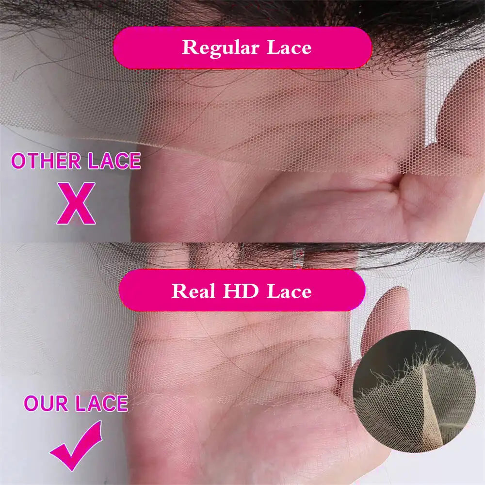 200% Density Short Curly Bob Wig 13x4 Lace Front Wet & Wavy Deep Wave Brazilian Remy Human Hair 4x4 Closure - Luxegan