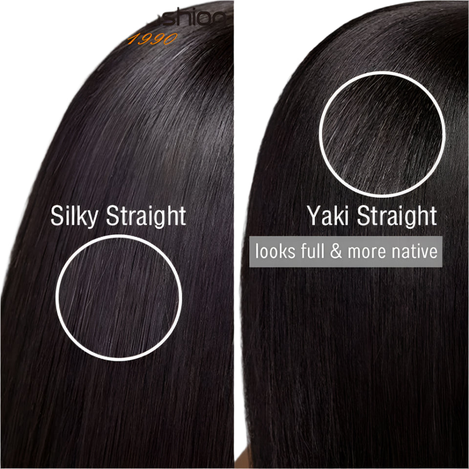 180% Density Straight Bob Wig | Easy Part Human Hair with Middle Part Ban Luxegan