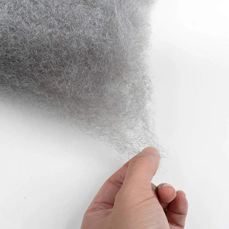 Brazilian Grey Kinky Curly Bulk Human Hair | Remy Hair Extensions | Dreadlock Braiding Hair | 50g/Pack