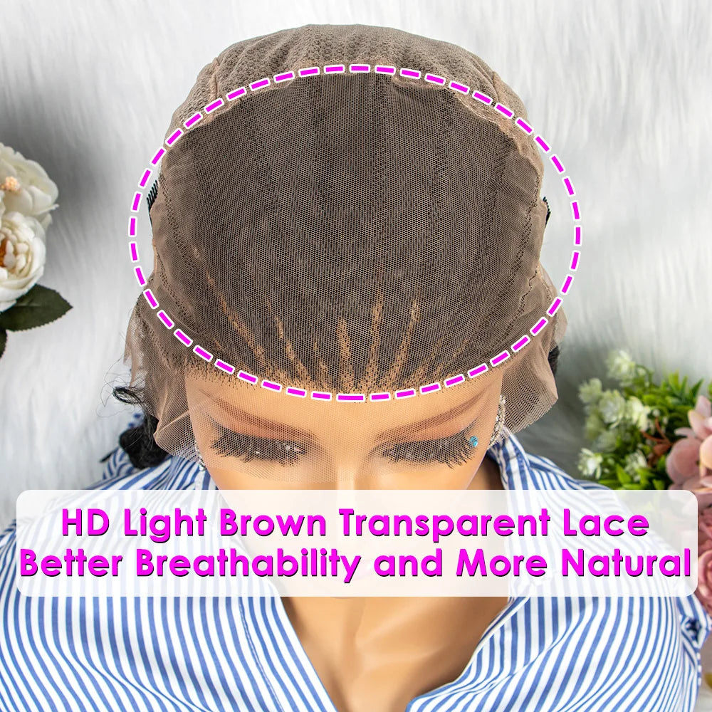 36" Box Braids Full Lace Wig | Baby Hair | Heat Resistant Synthetic Braids | Black Women Luxegan