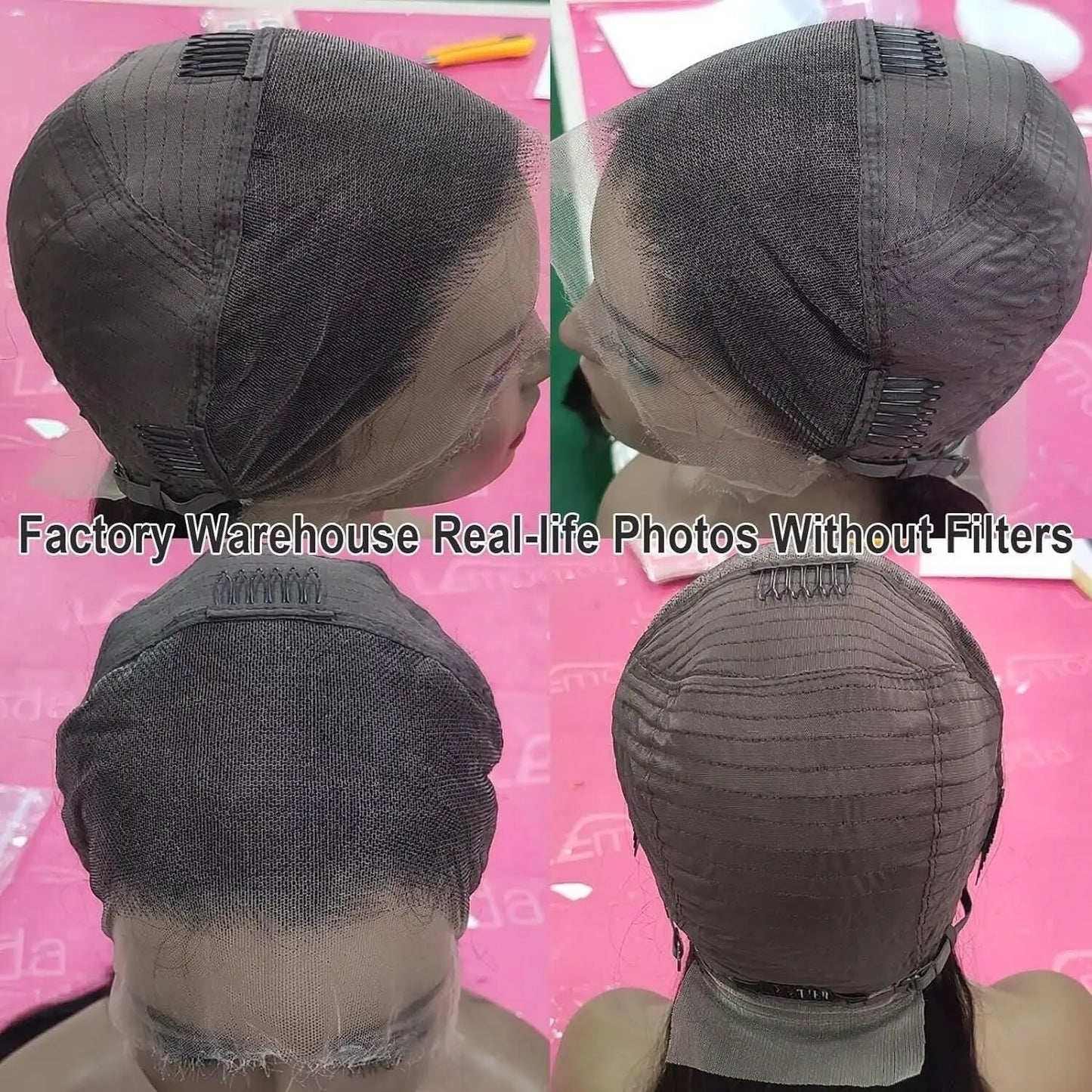 Lemoda Real HD Lace Frontal Wig | Sophisticated "Invisible 13x6" Silhouette | Elegant 250 Density Straight Virgin Hair | "Dignified" High-Performance 12A Grade Human Hair for Radiant Versatile Styling Luxegan